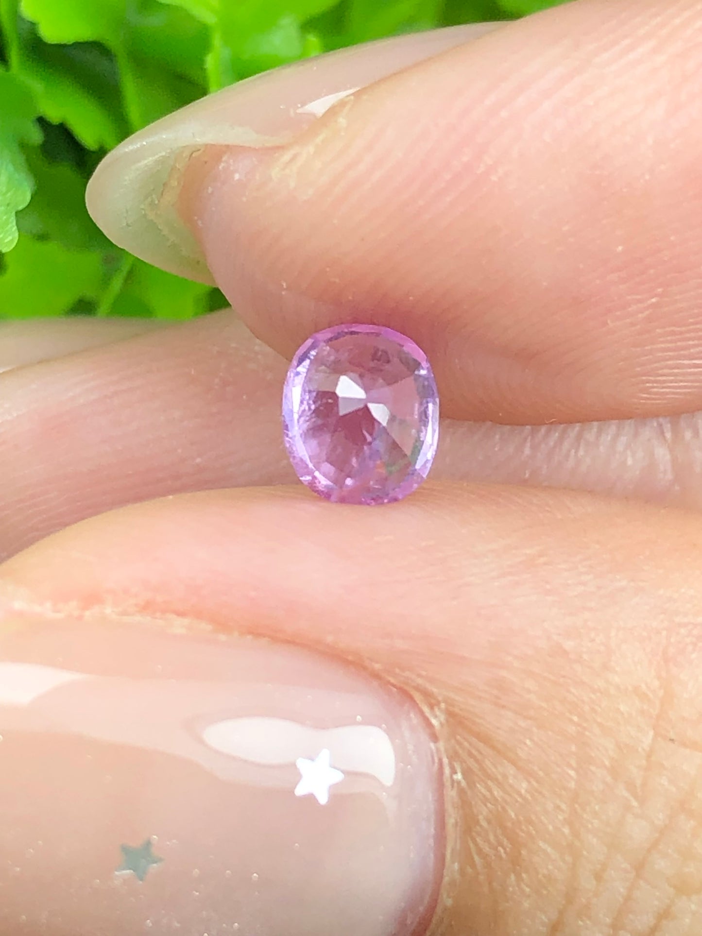 Natural pink silky Sapphire LucYen 0.61ct _14072645HG