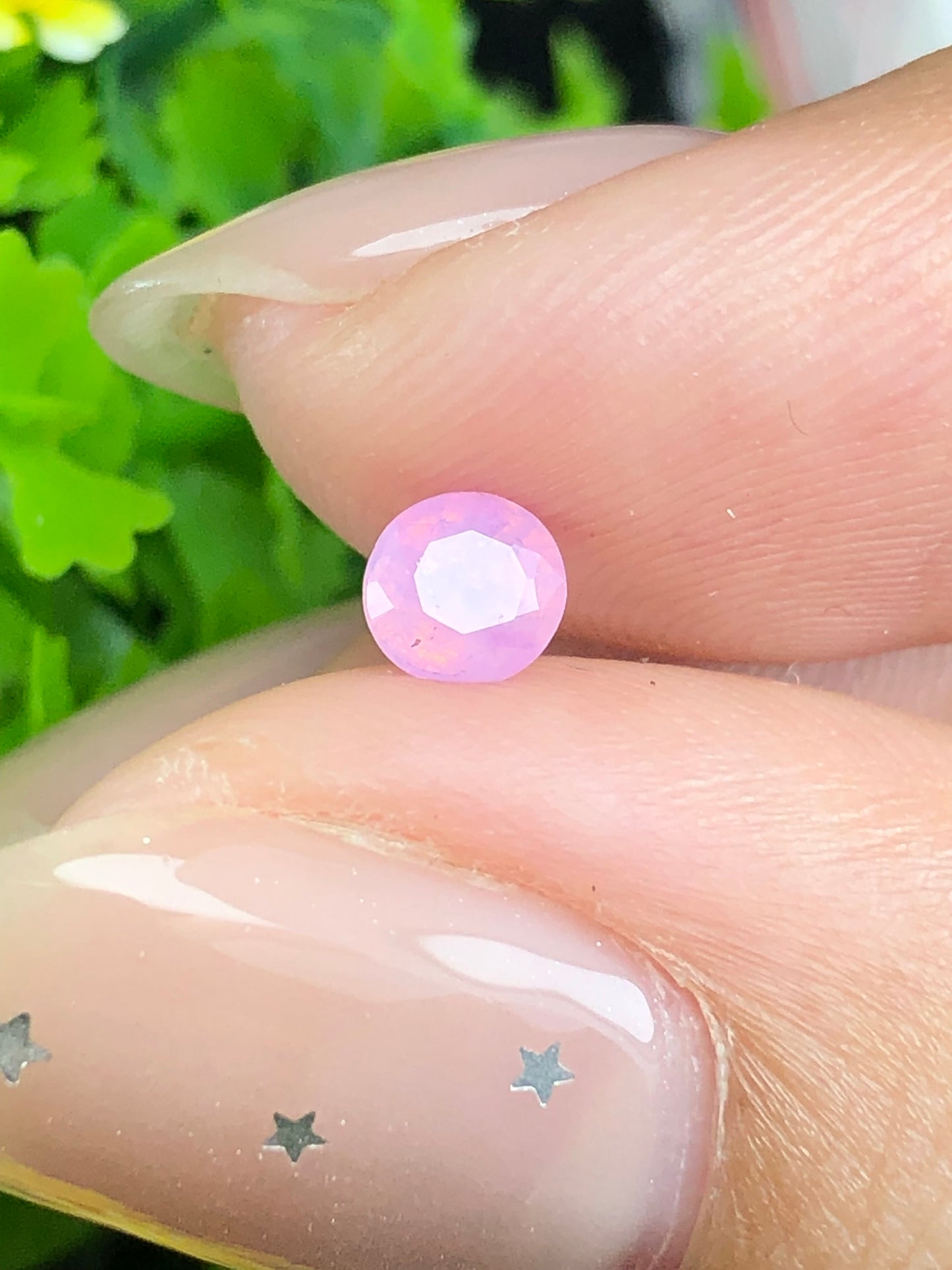 Natural pink silky Sapphire LucYen 0.42ct _16072616HG