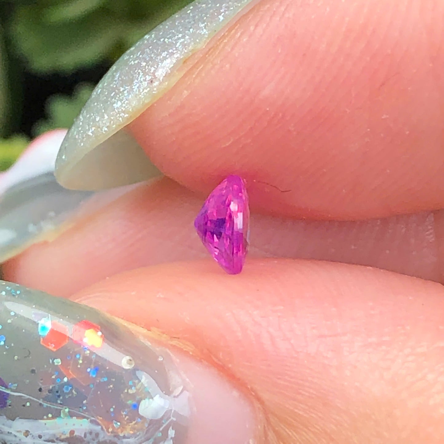 Natural pink silky Sapphire LucYen 0,33ct _040725HG
