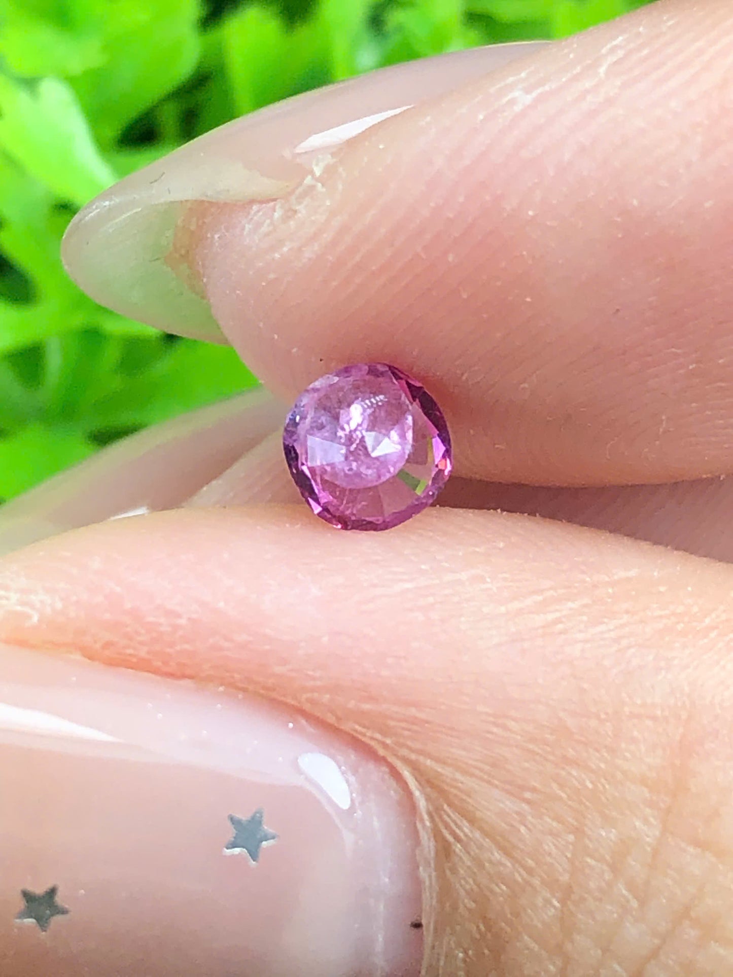Natural pink silky Sapphire LucYen 0.39ct _19072624HG