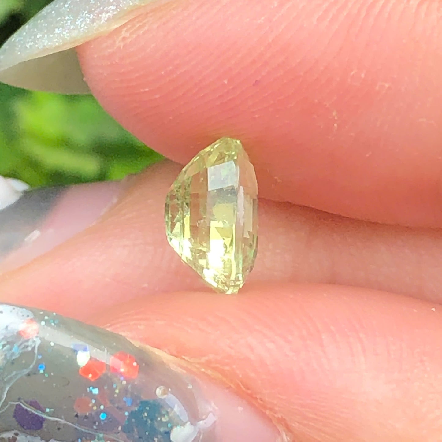 Natural green Yellow Tourmaline 1,25ct - 050732HG