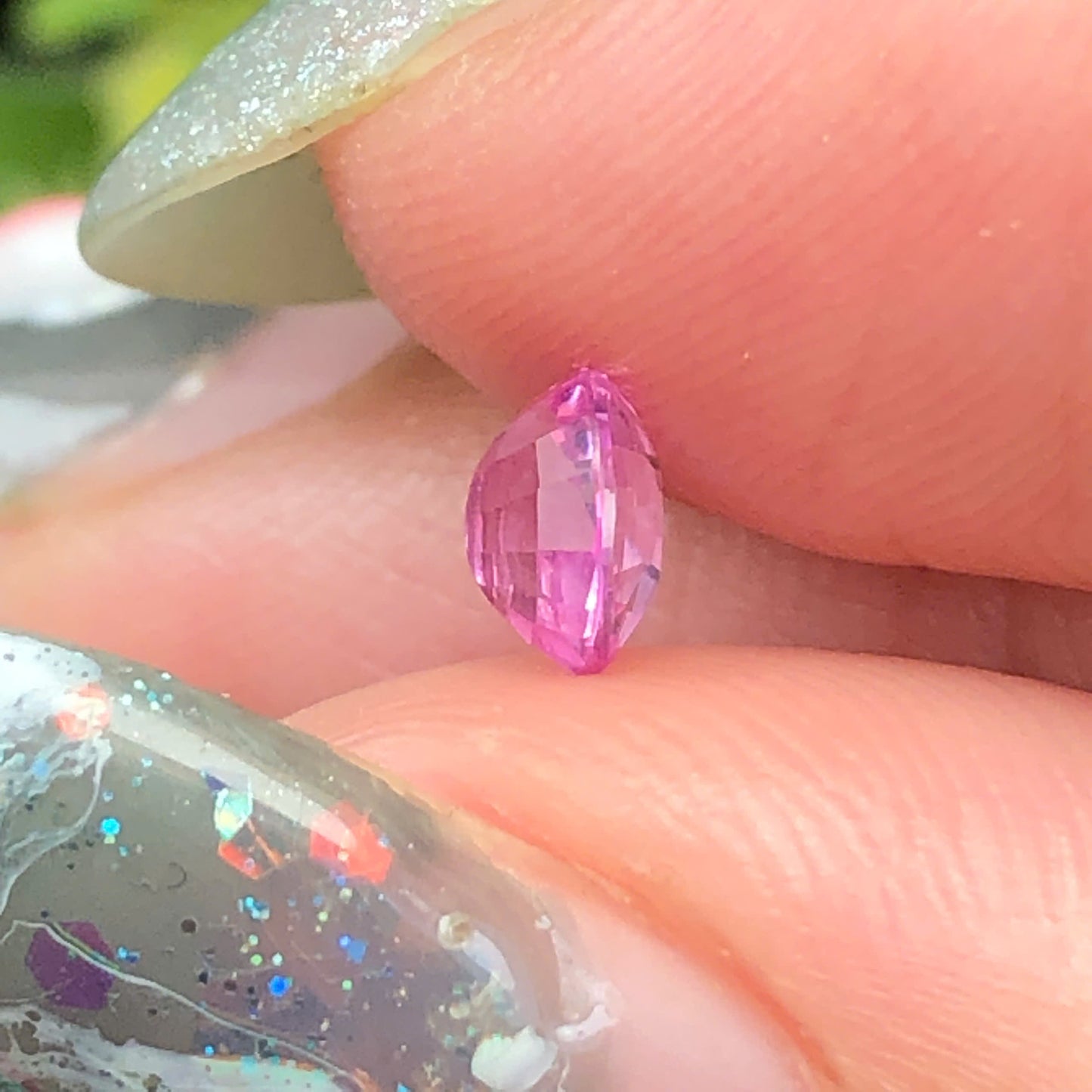 Natural pink silky Sapphire LucYen 0,49ct _060733HG