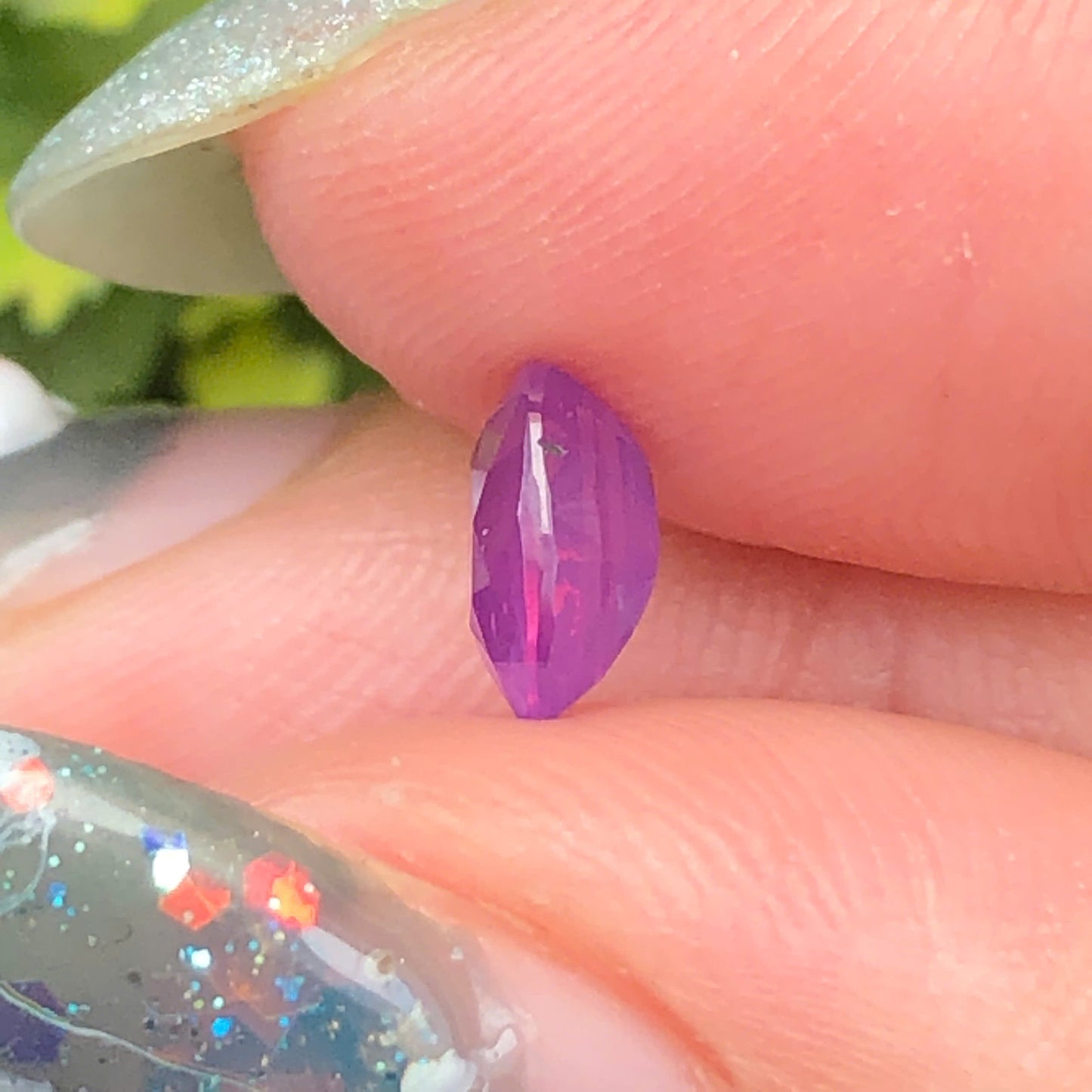 Natural purple silky sapphire LụcYên_060735HA