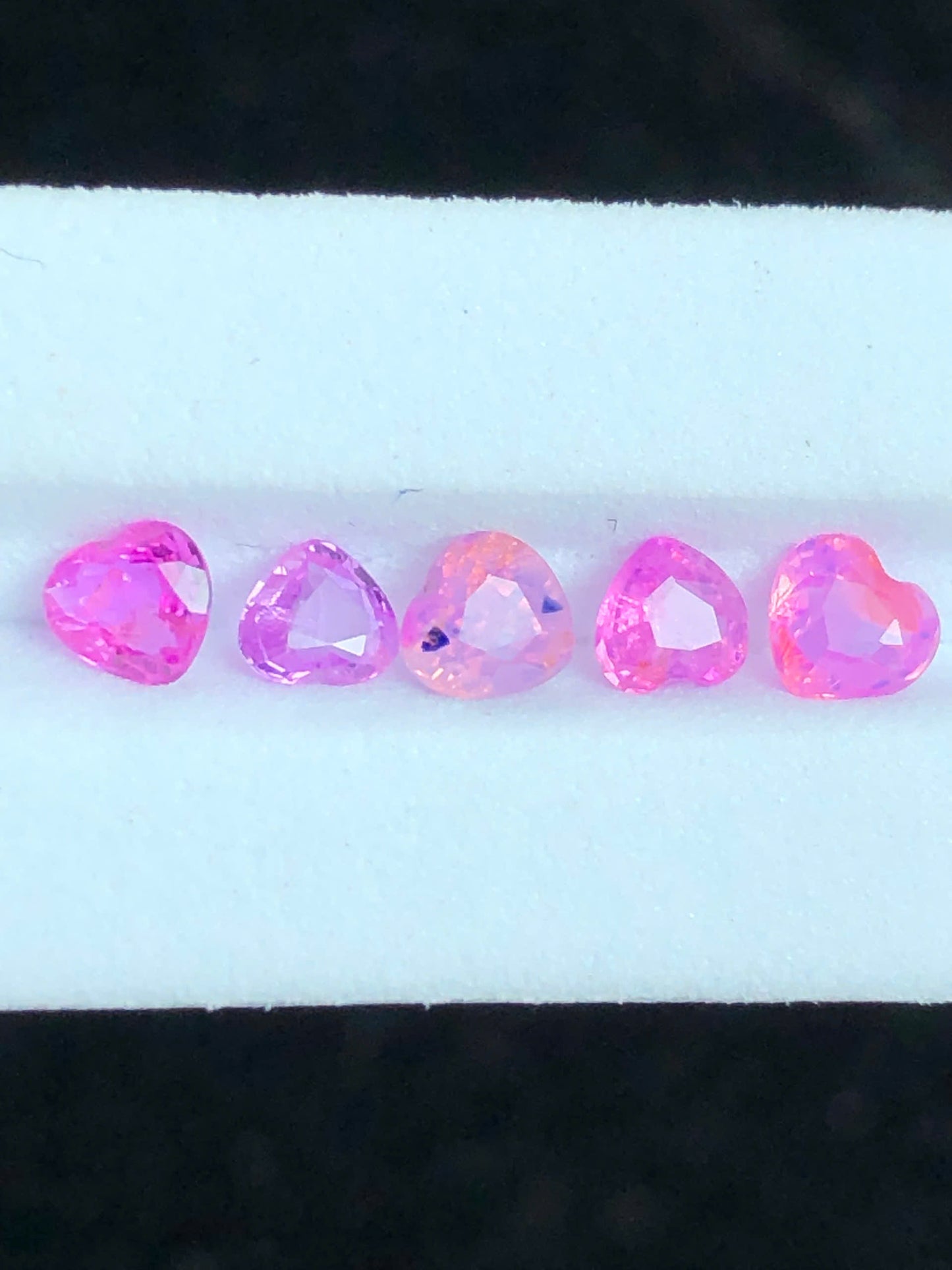 Natural set silky Sapphire LucYen0.0.92ct/5pcs _ 25072622HG