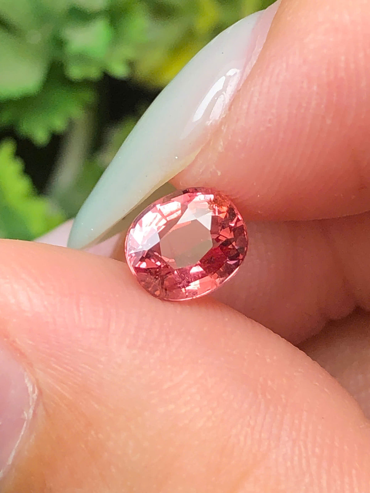 Natural Reddish orange spinel Luc Yen 1ct_ 090934HU