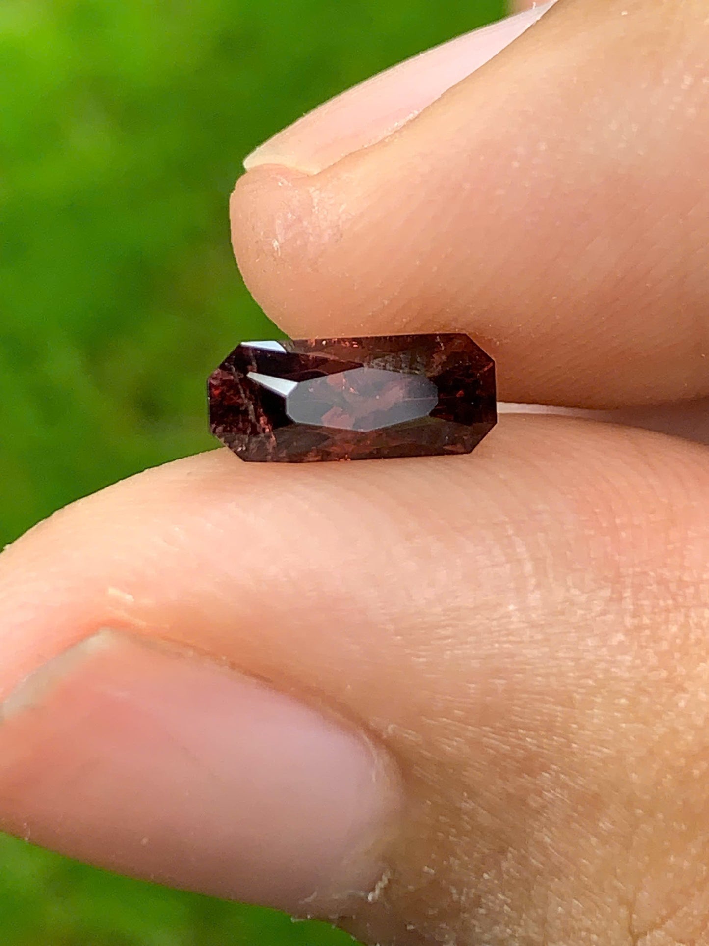 Natural pinklish purple spinel LucYen VietNam 01082505