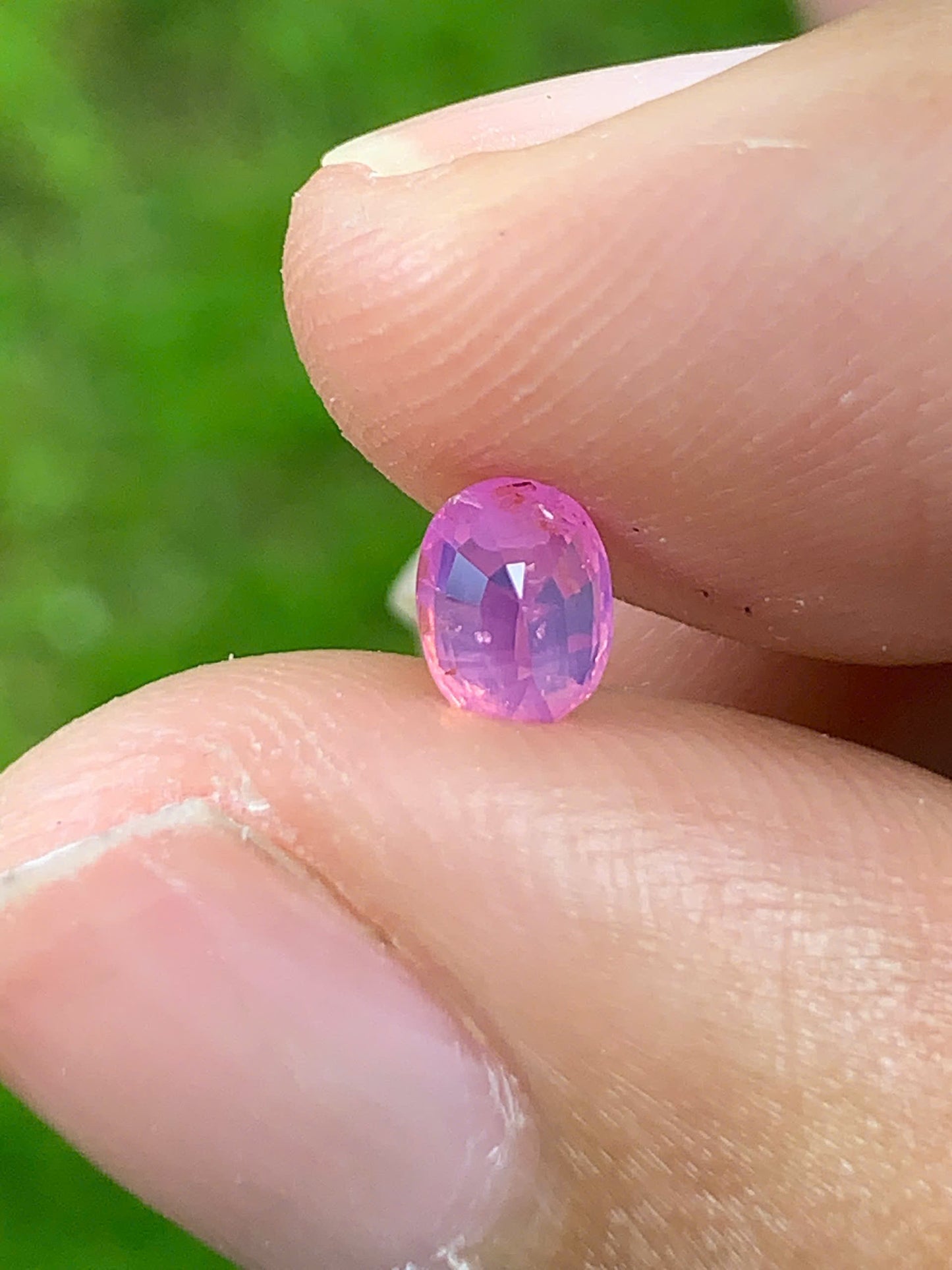 Natural Silky sapphire LucYen VietNam 04082517