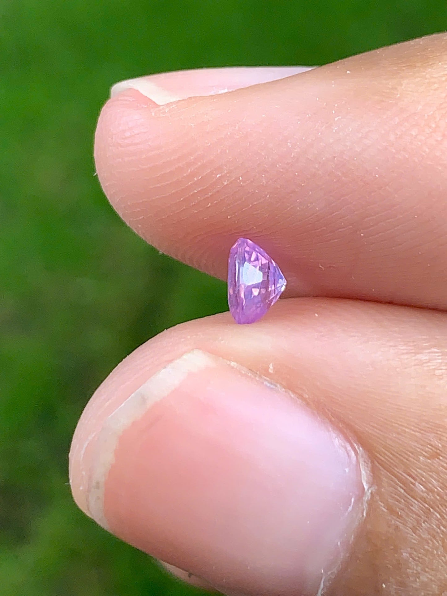 Natural pink silky sapphire LucYen _ 18082506