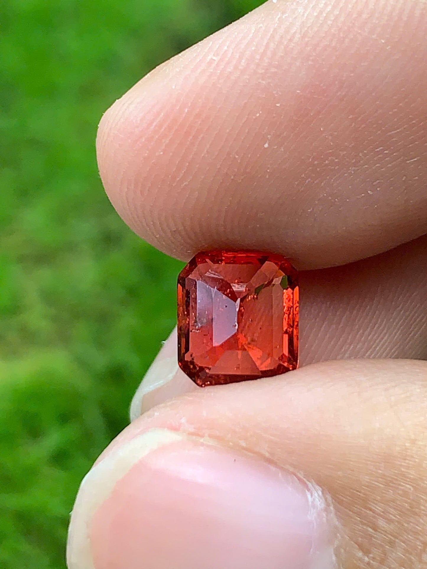 Natural Redish Orange spinel _ 28082501