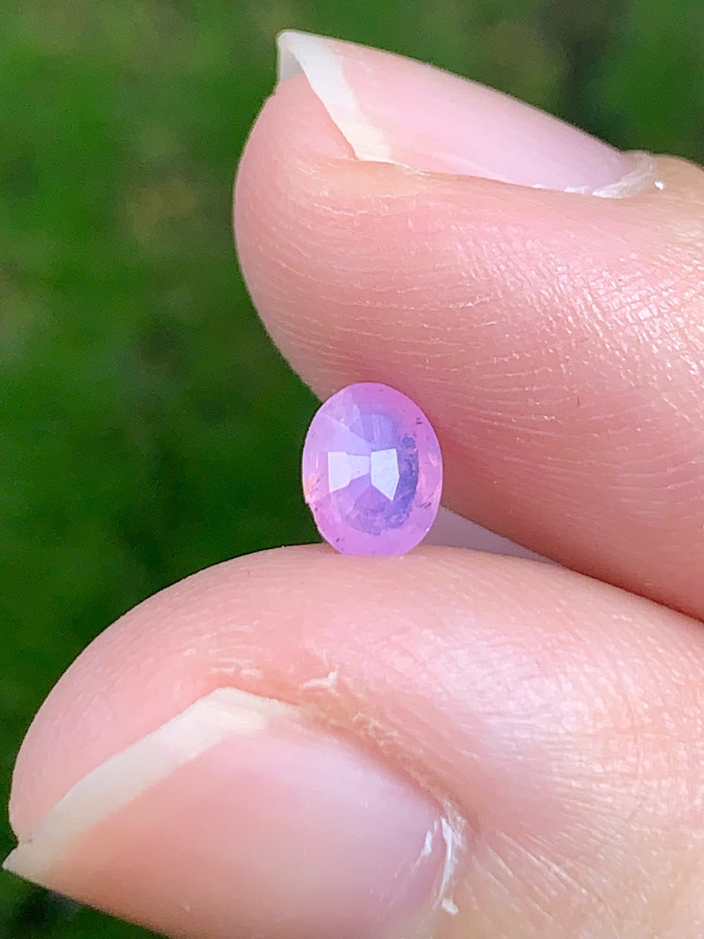 Natural Pink silky Sapphire LucYen 0.43ct _ 18092507