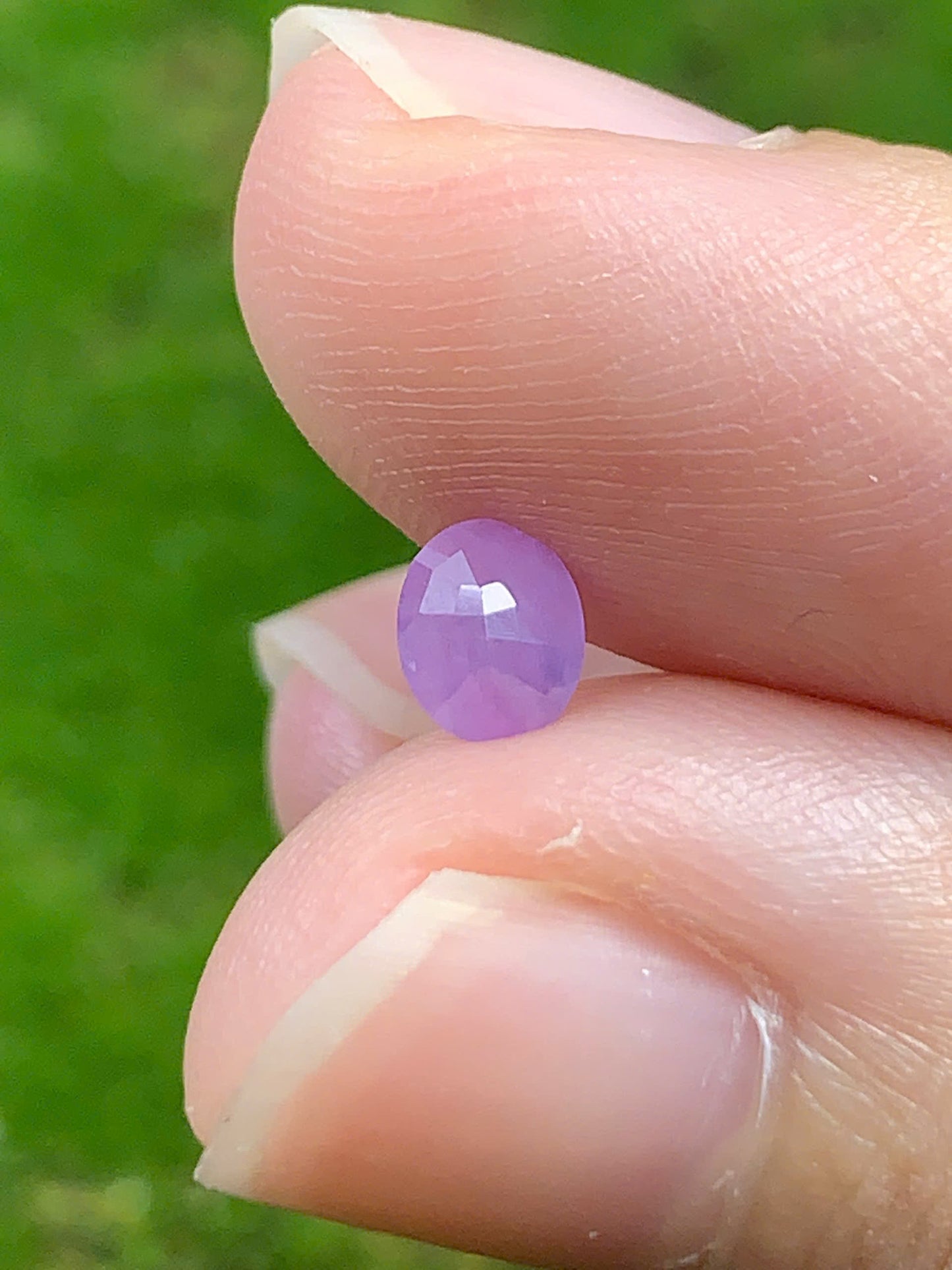 Natural Pink Purple sapphire LụcYên 0.44ct_ 18092524