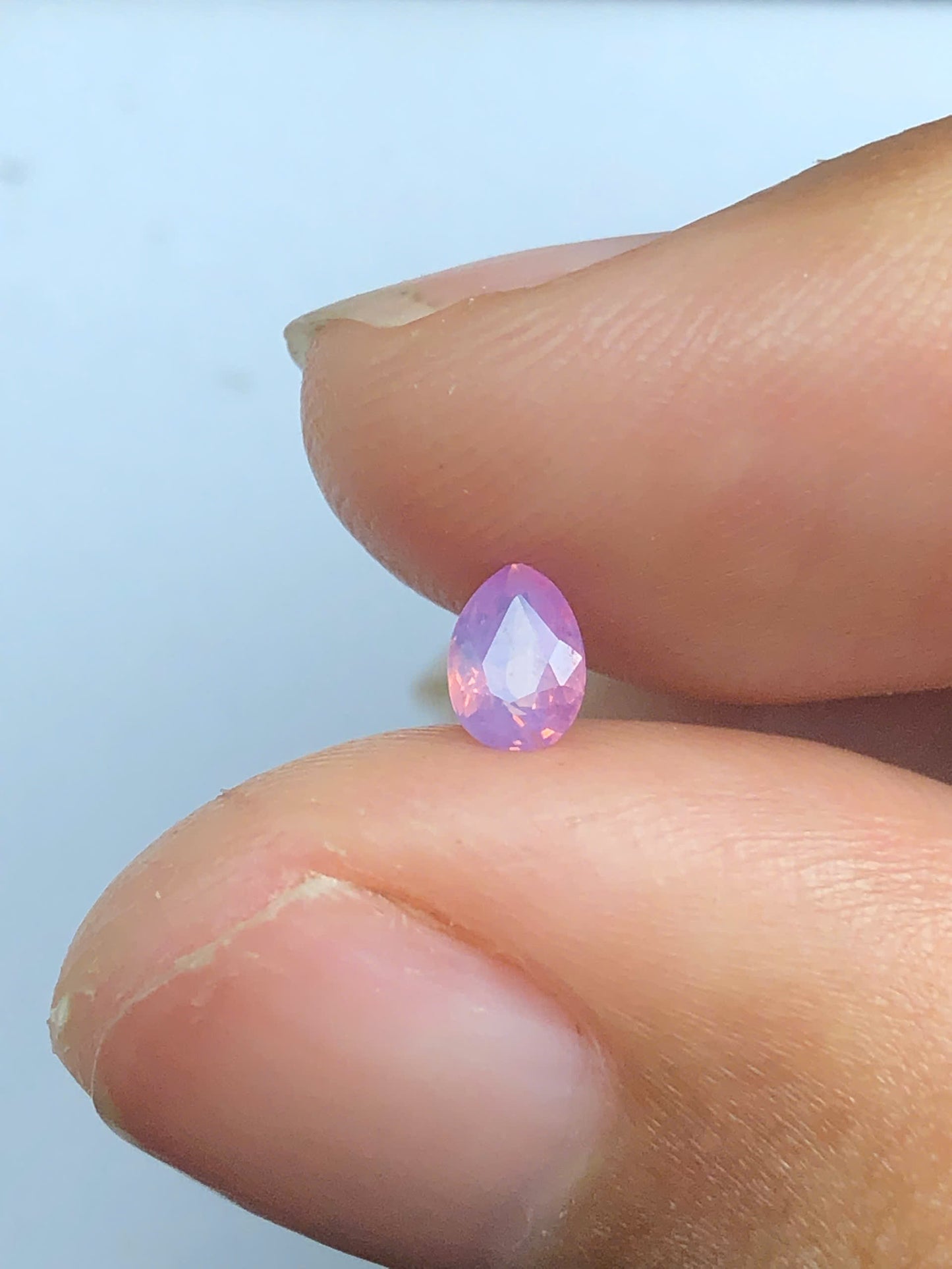 Natural purple silky sapphire LụcYên 0.31ct_ 25122511