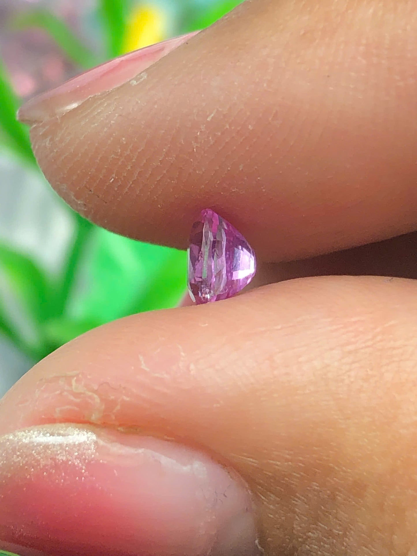 Natural purplish pink sapphire LụcYên 0.5ct-15032603HU