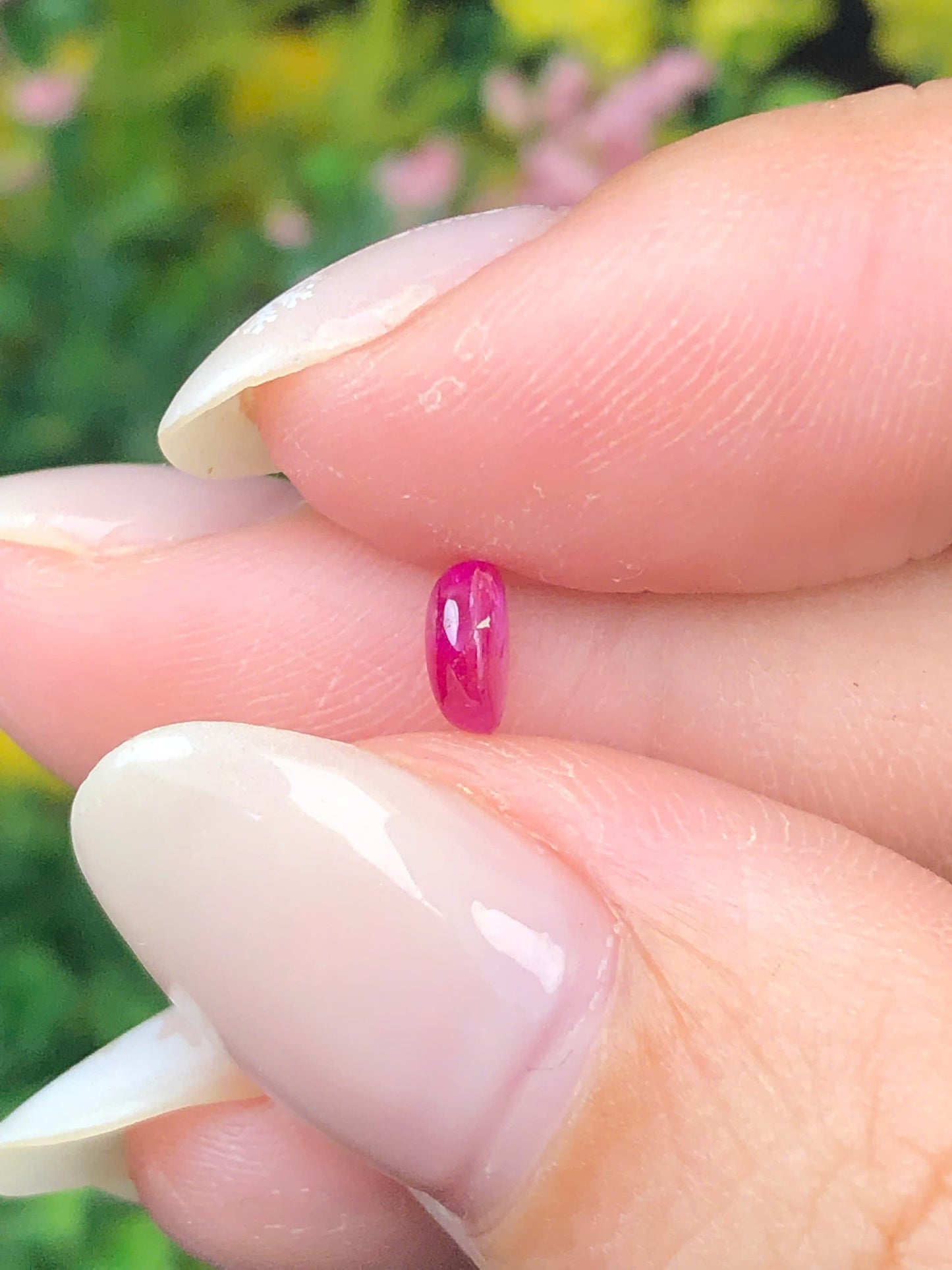 Natural Ruby Cacbochon Luc Yen 0,51ct -041217HG