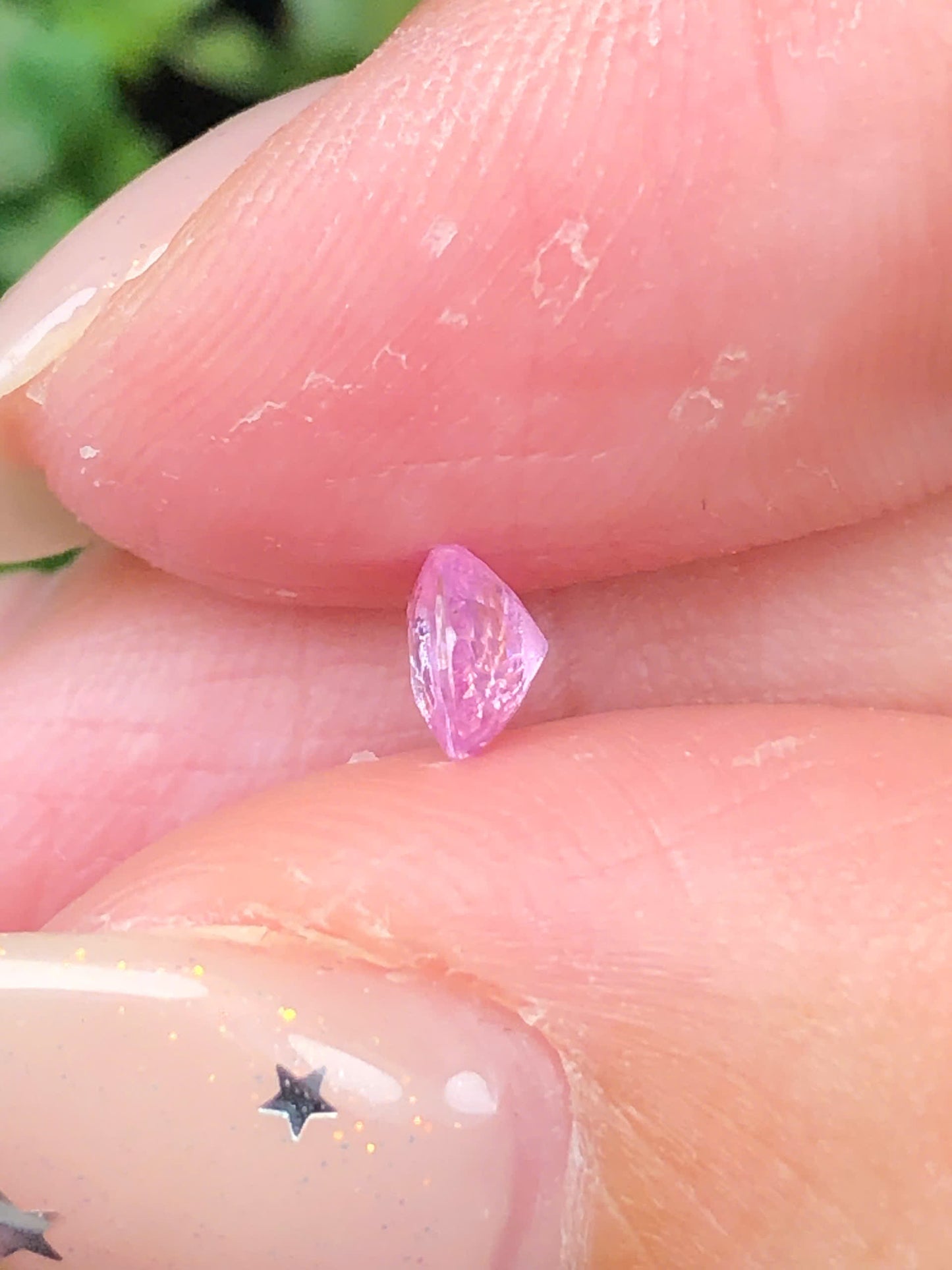 Natural Pink silky sapphire 0,34ct _010507HG