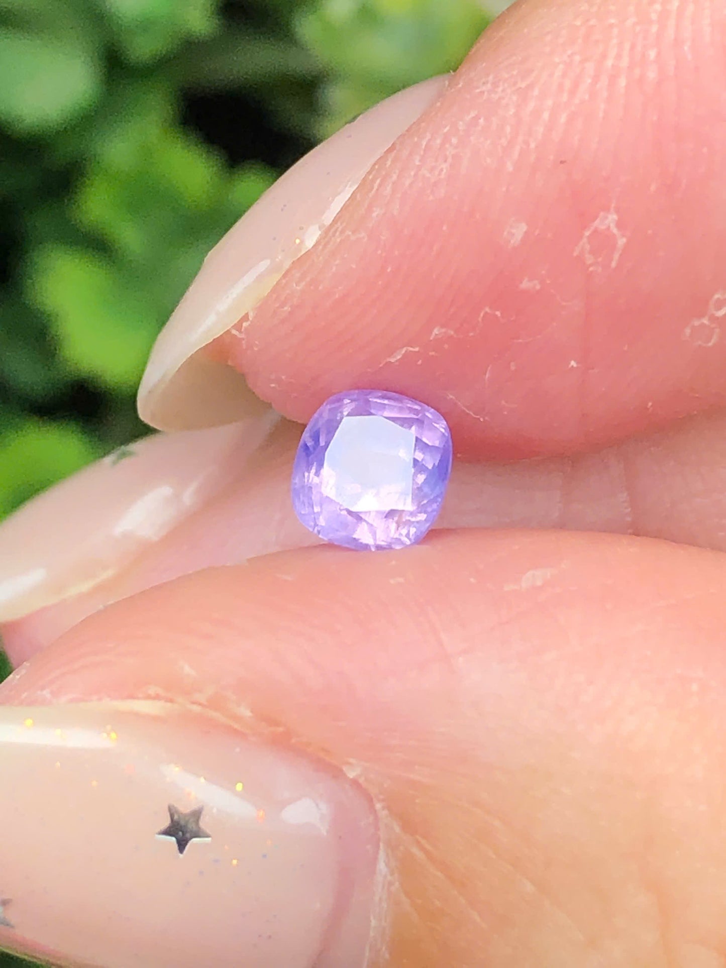 Natural silky lavender sapphire 0,51ct _010518HG
