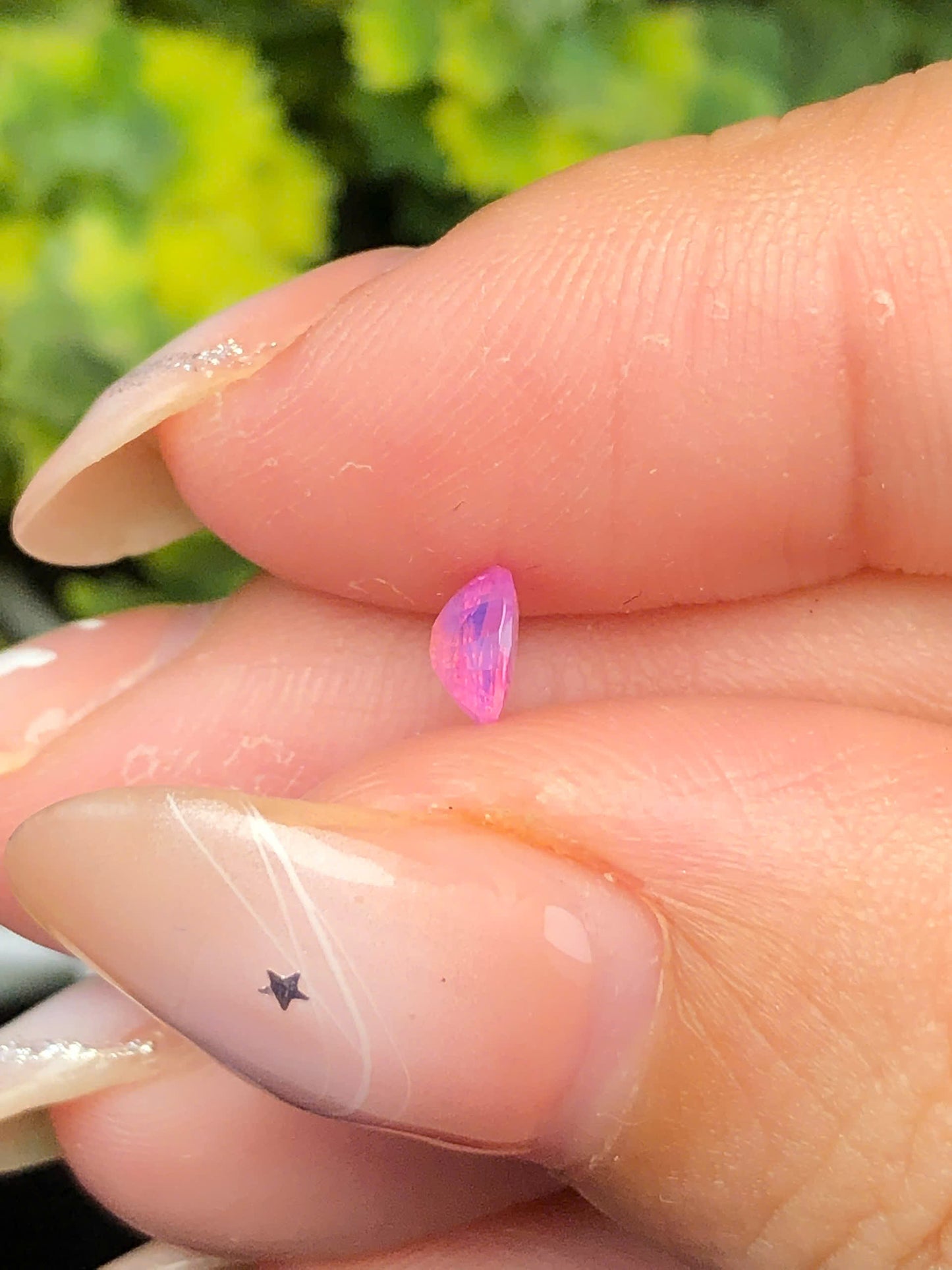 Natural pink sapphire LụcYên 0,32ct _201295HG