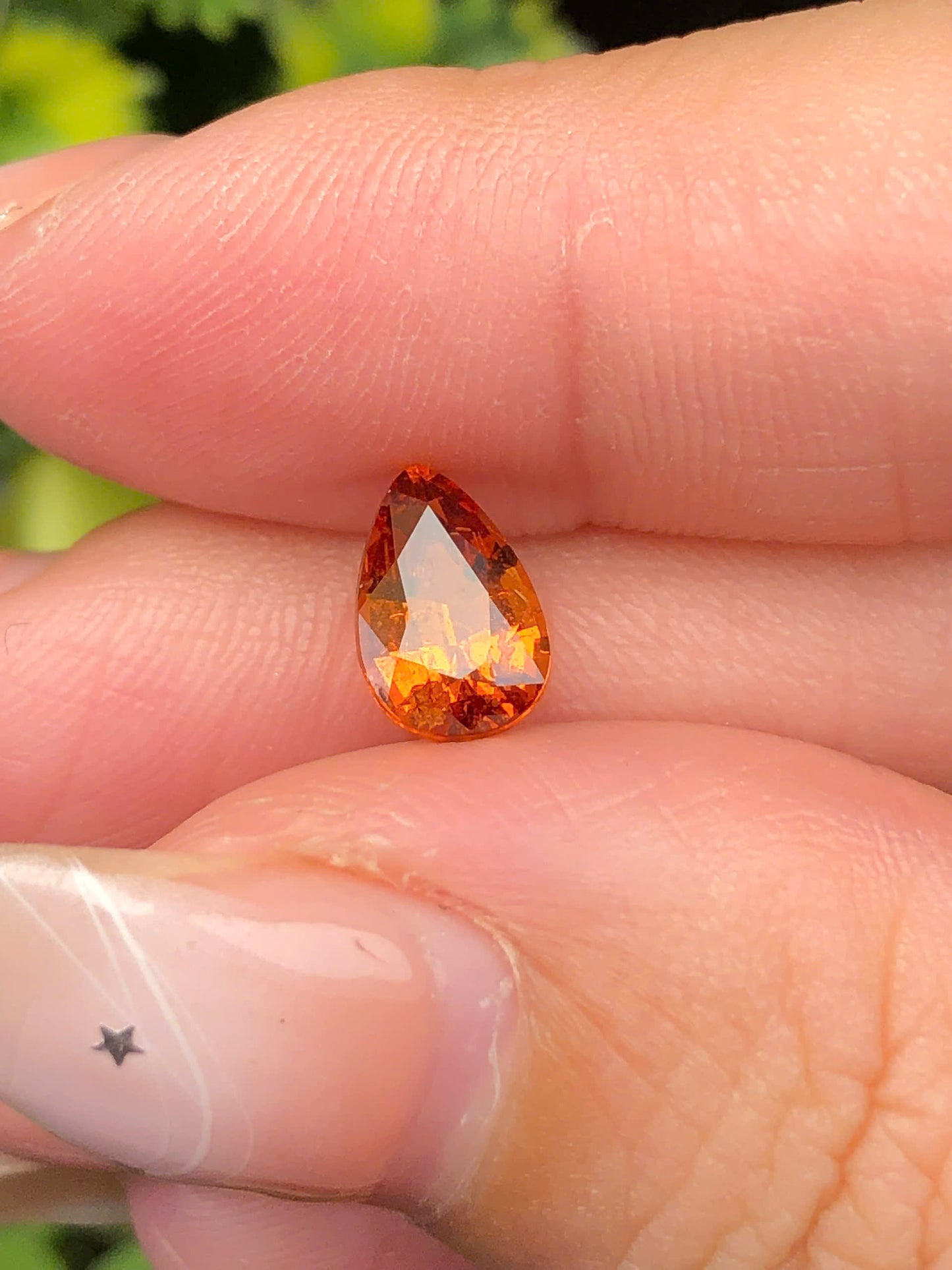 Natural Orange Garnet 1,24ct - 040112HG