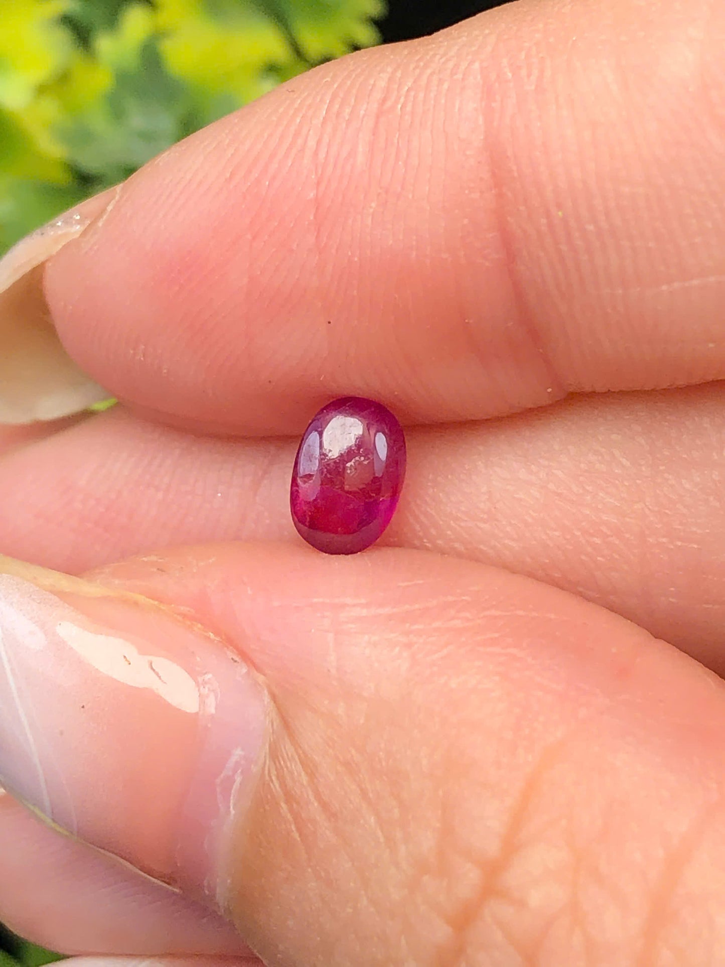 Natural Ruby Cacbochon Luc Yen 0,72ct -070103HG