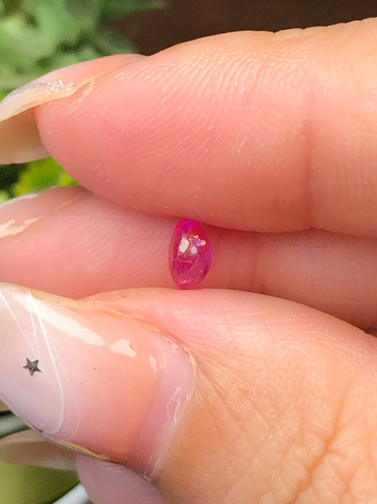 Natural Ruby Cacbochon Luc Yen 0,77ct -070111HG