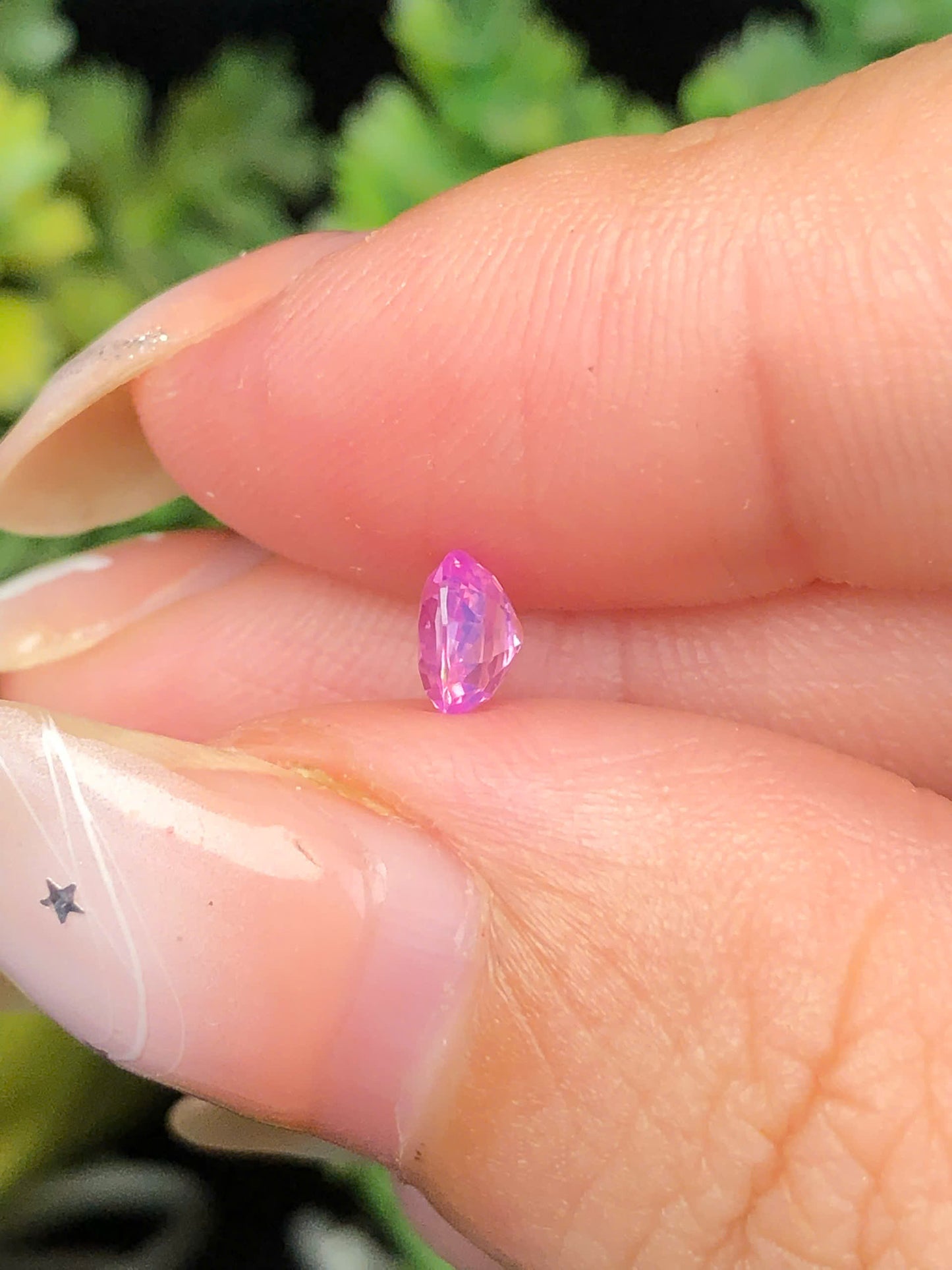 Natural pink silky sapphire Lucyen 0,46ct_070164HG