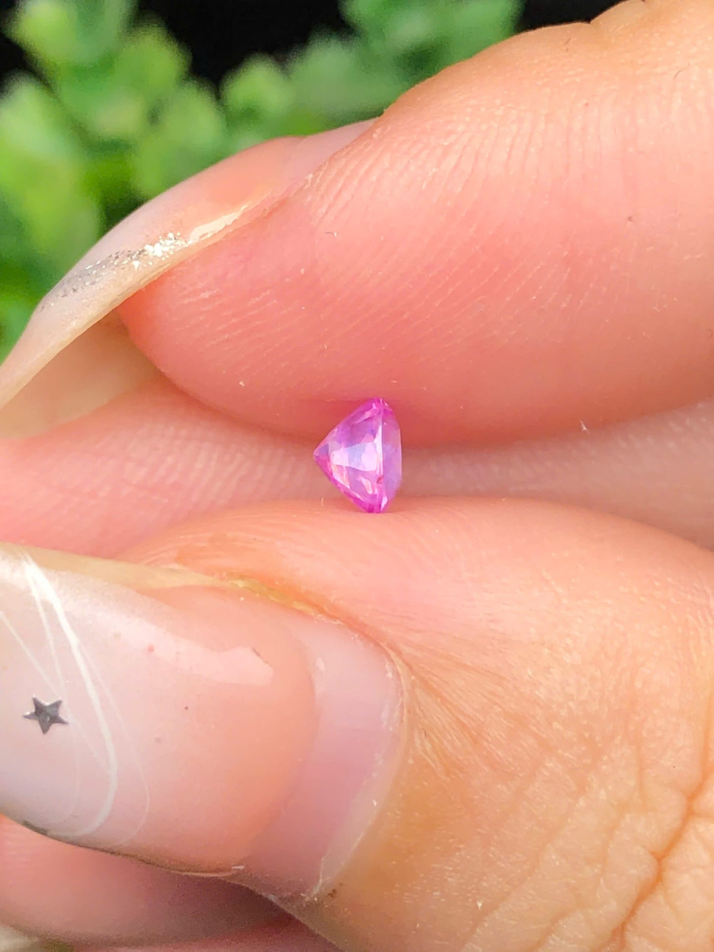 Natural pink sapphire LụcYên 0,32ct _070156HG