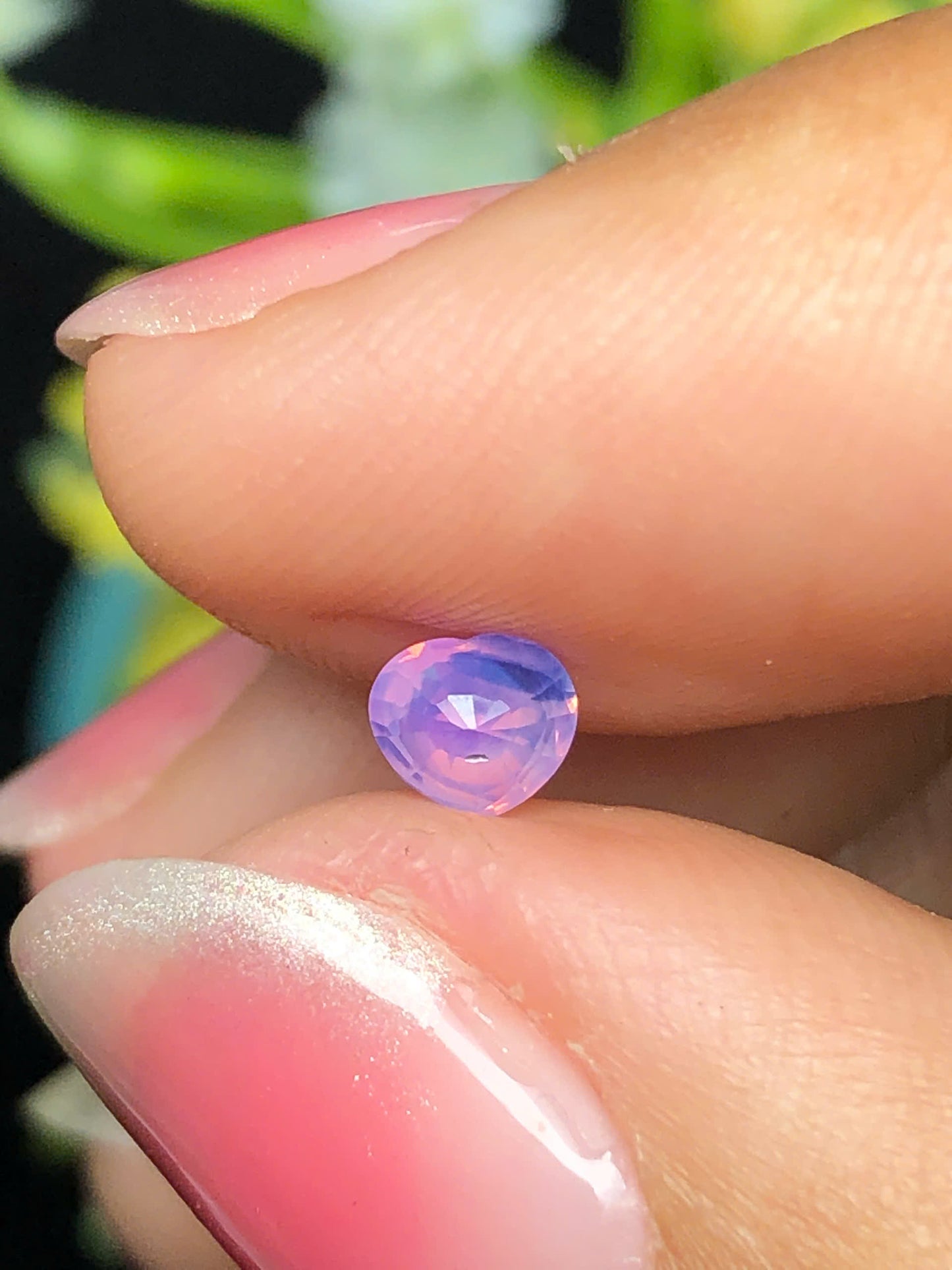 Natural pink silky sapphire Lucyen 0.35ct _070132HG