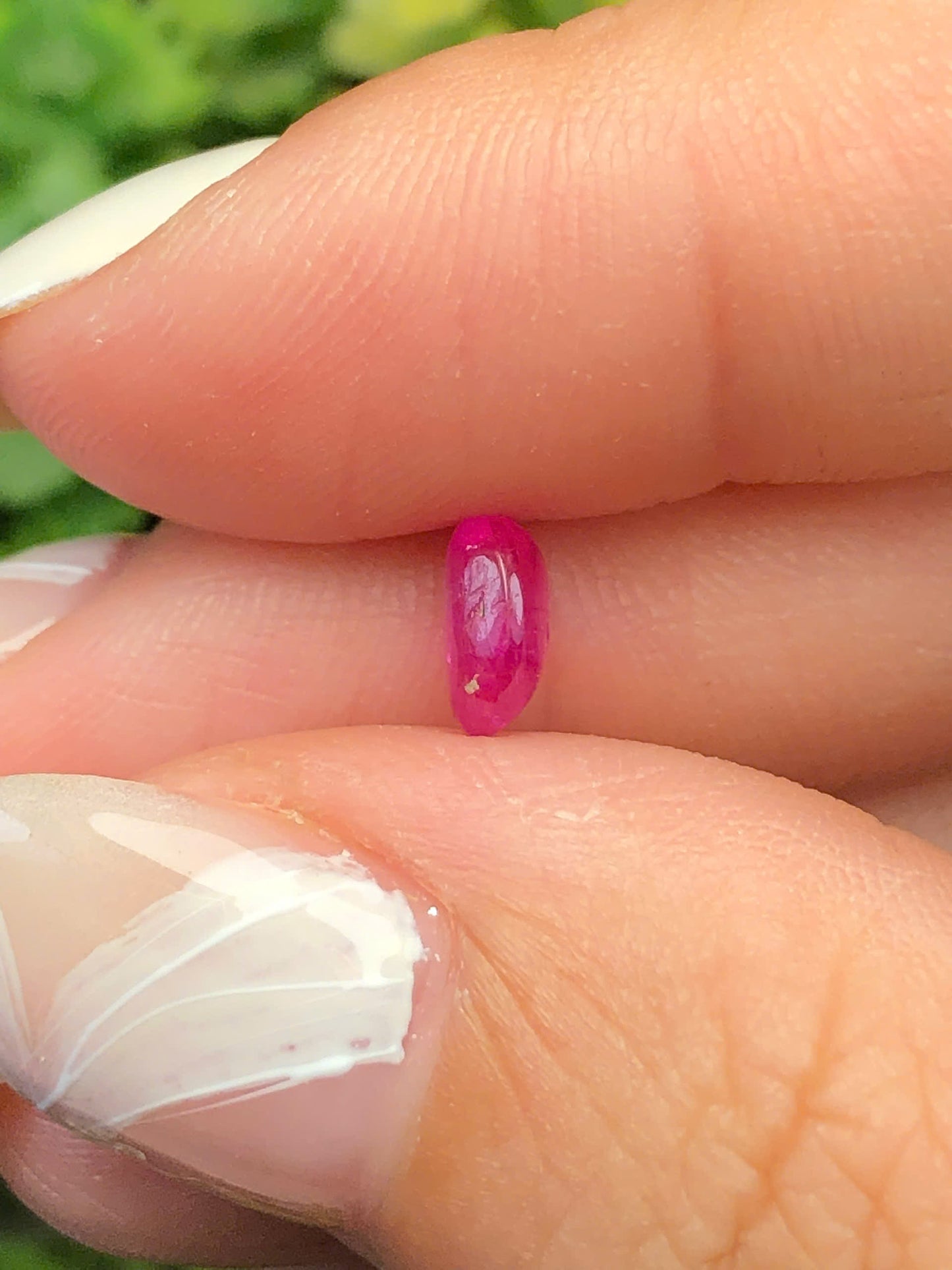 Natural Ruby Cacbochon Luc Yen 0,87ct -140110HG