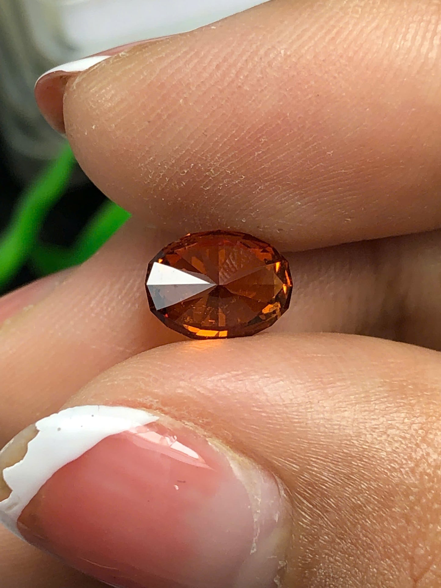 Natural Orange Yellow Garnet 1.655ct - 21052610HG