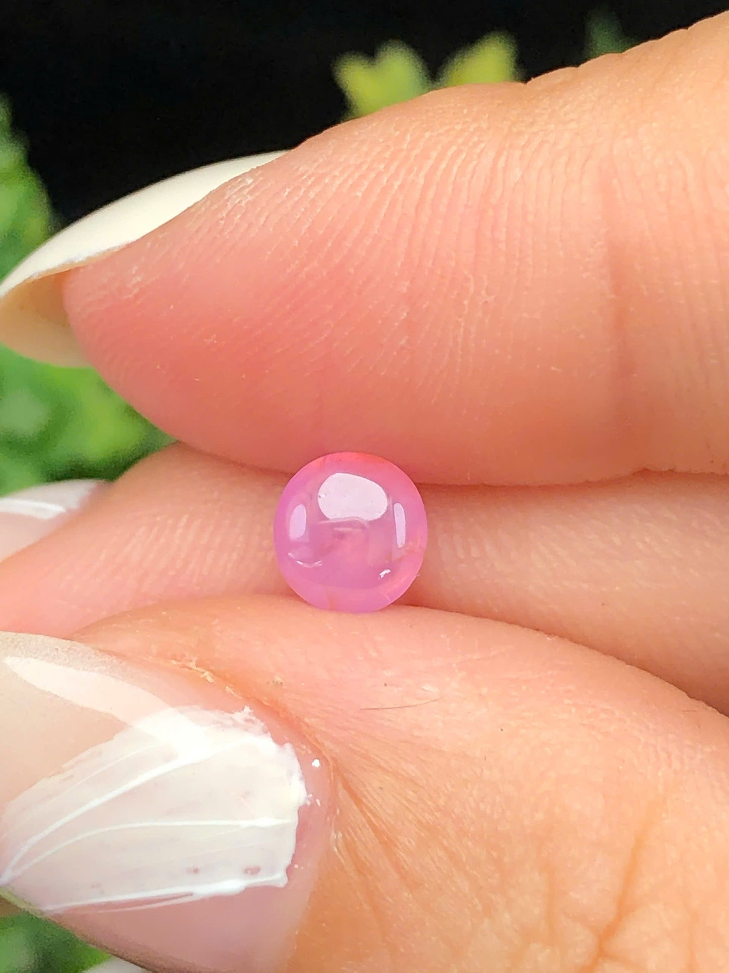 Natural pink Sapphire Cacbochon Luc Yen 0,87ct -140101HG