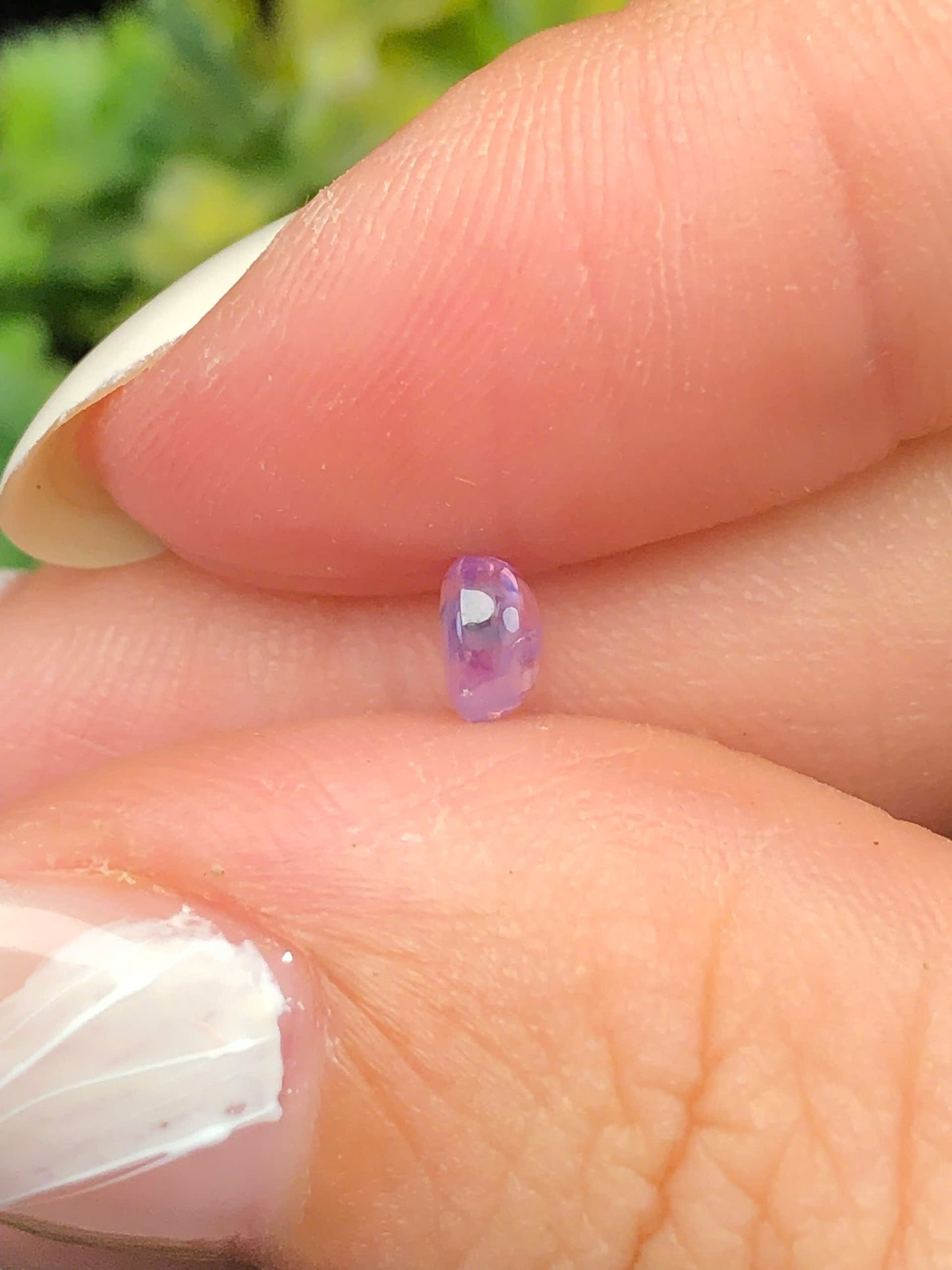 Natural purple sapphire Cacbochon Luc Yen 0,47ct -140103HG