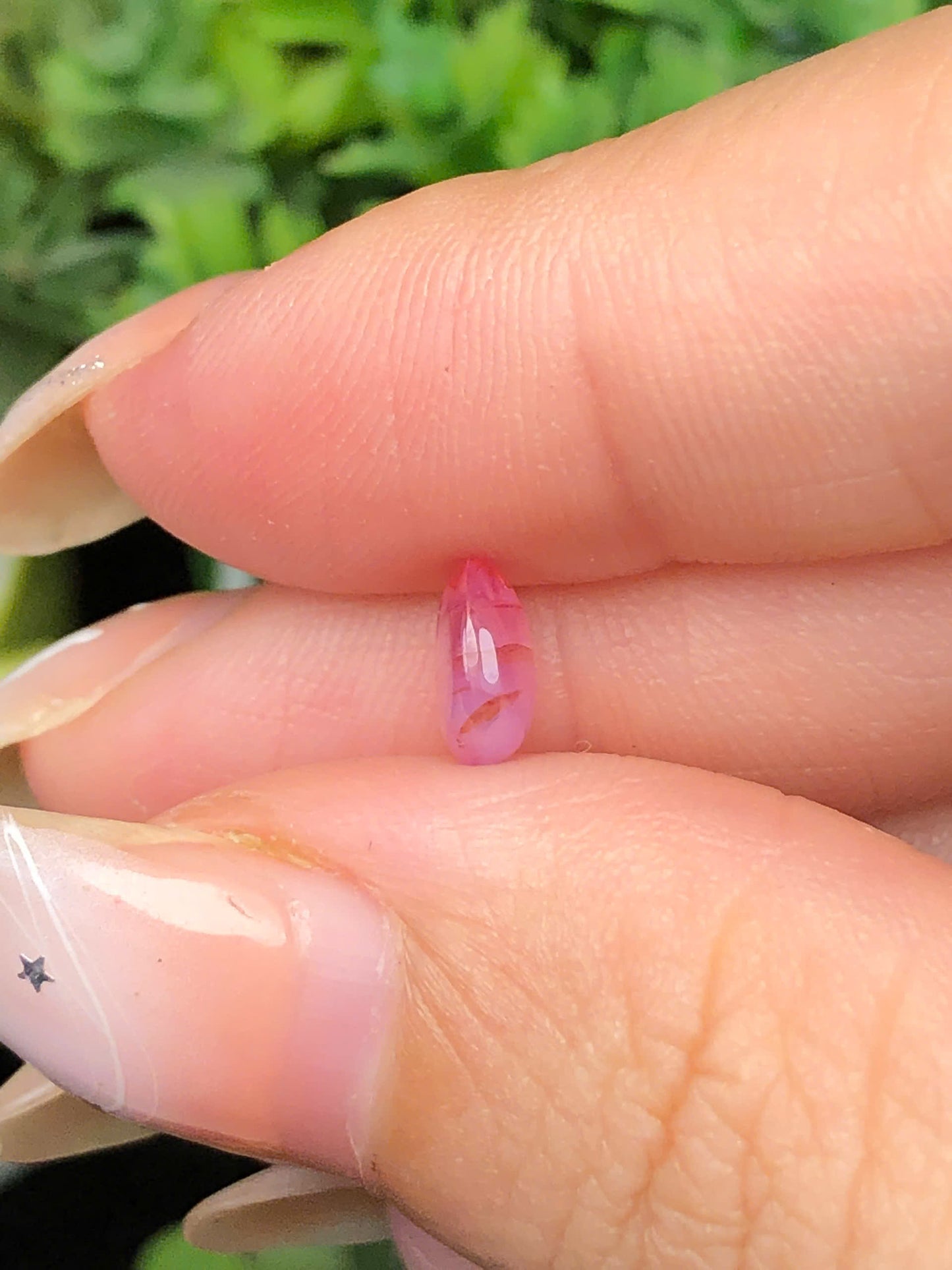Natural pink Sapphire Cacbochon Luc Yen 1,1ct -140114HG