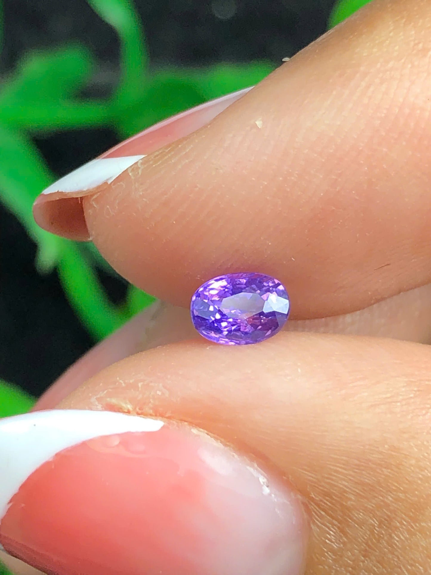 Natural purple silky sapphire Luc Yen 0.41 ct_14042602HG
