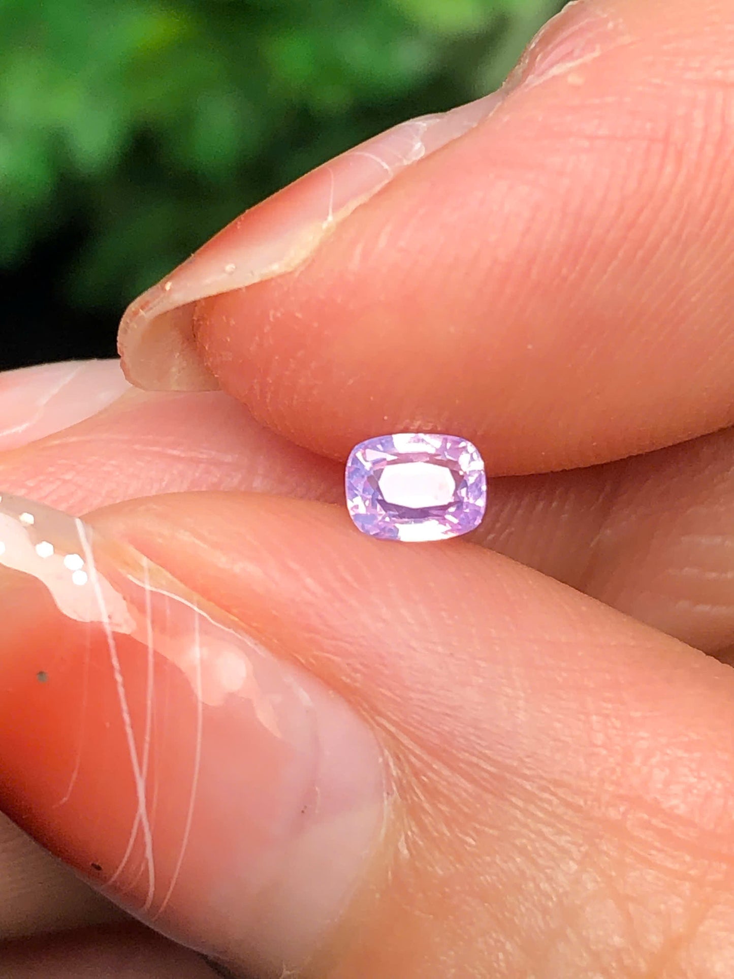 Natural purple silky sapphire Luc Yen 0.31ct _06062602HG
