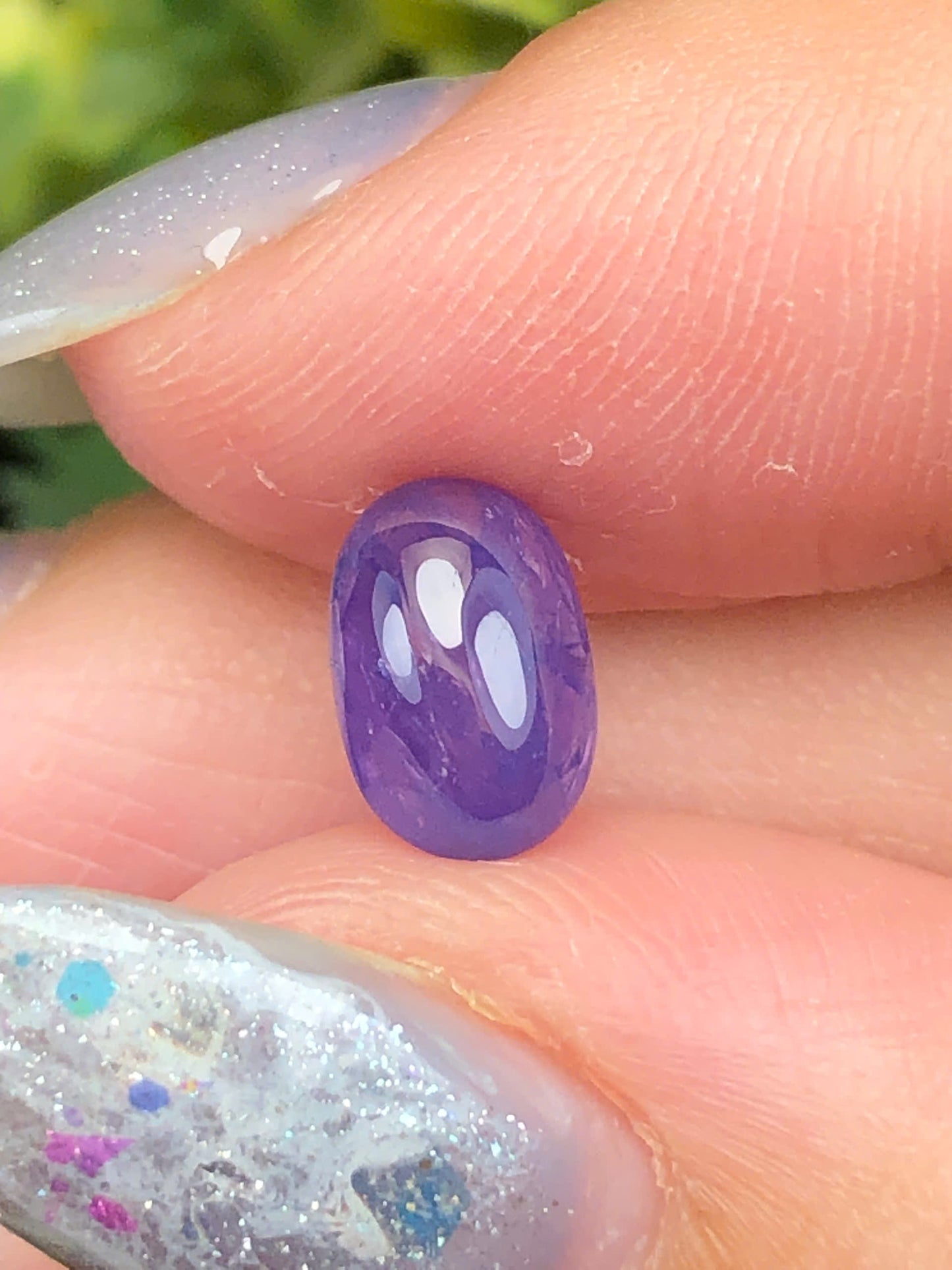 Natural purple sapphire Cacbochon Luc Yen 1,79ct-010603HG