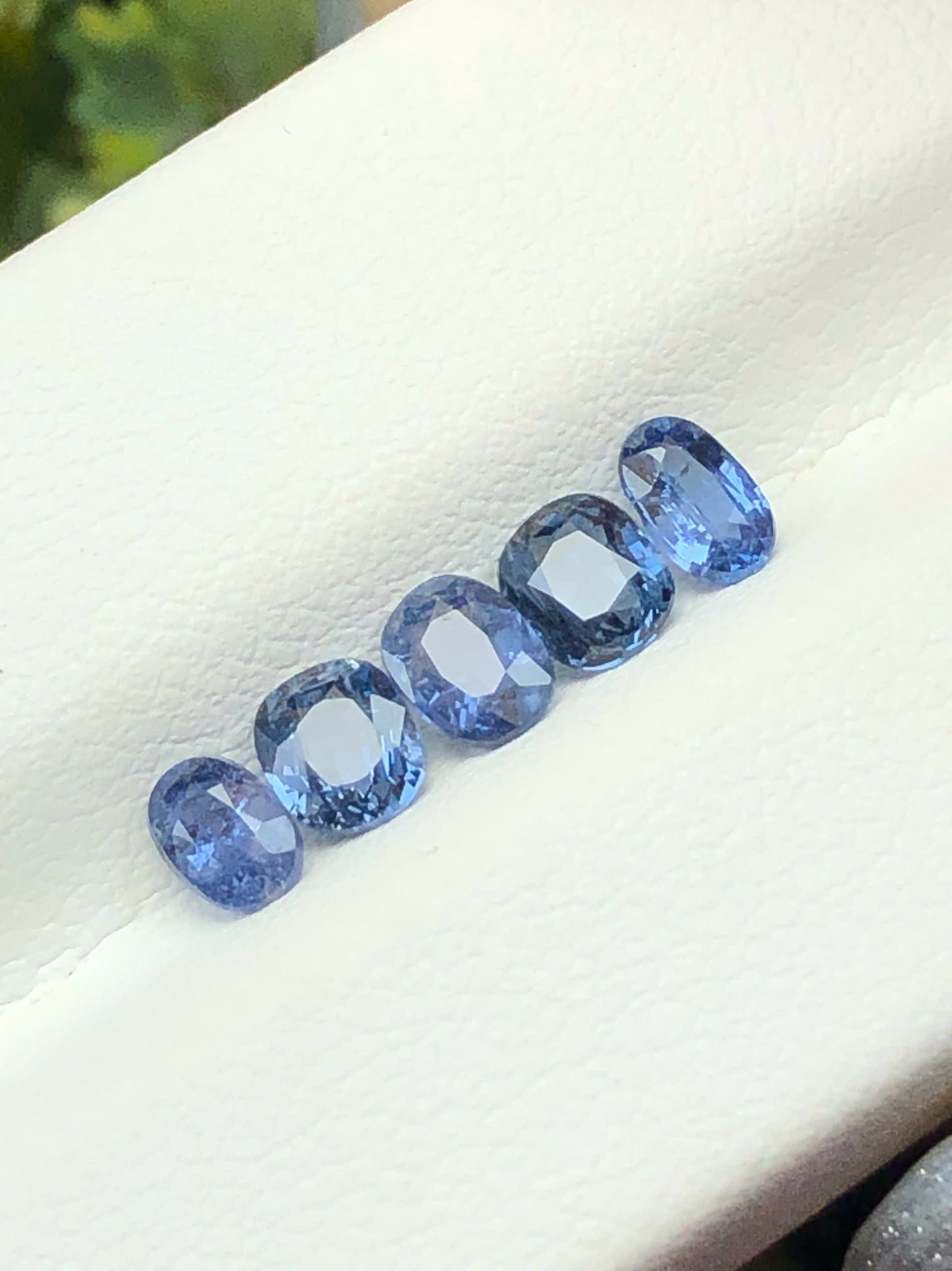 Natural set blue spinel Lucyen 1,25ct/5 pcs _010625HG