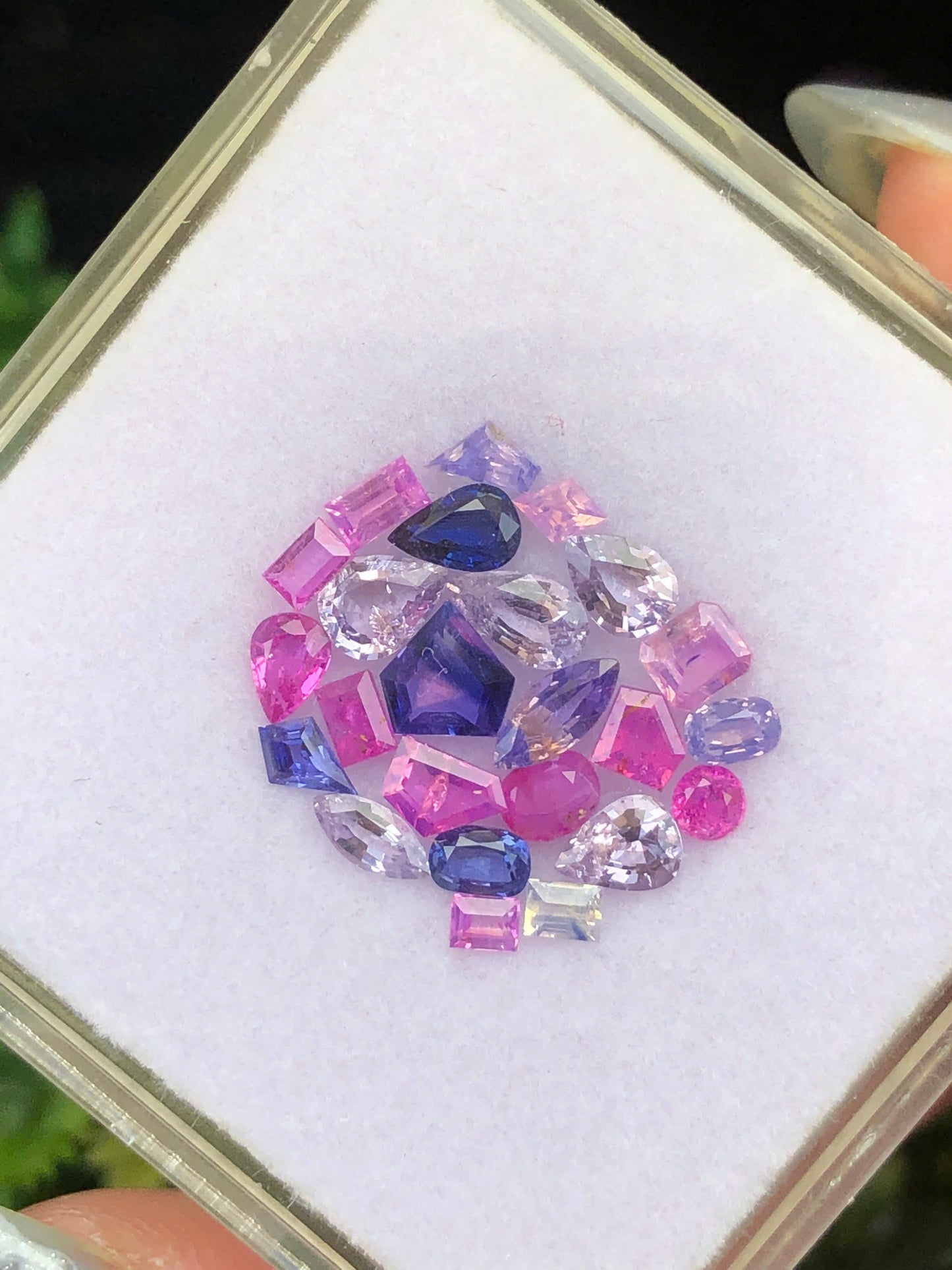 Natural set pink sapphire 3.84ct_010633HU