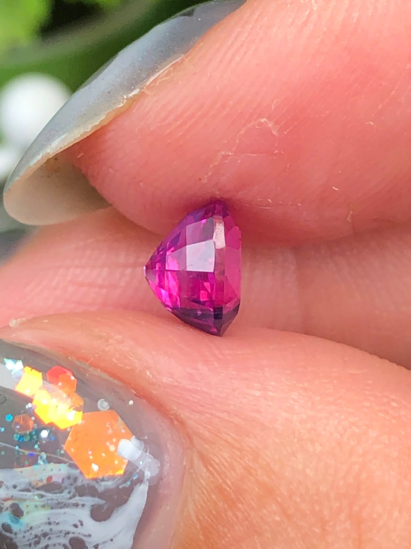 Natural Bicolor silky sapphire Lucyen 1.18ct_HU