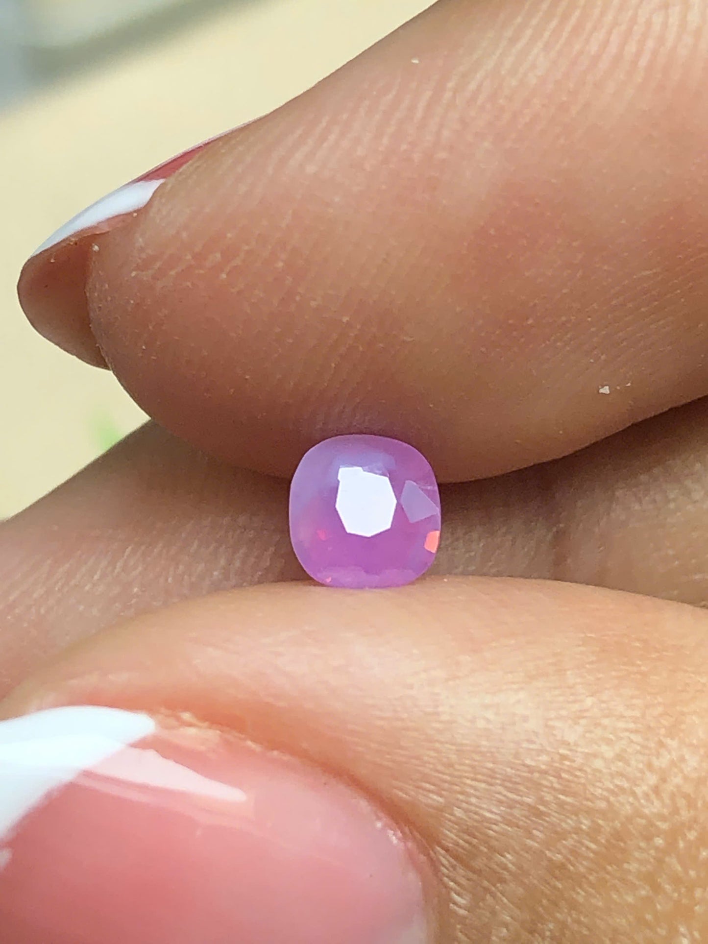 Natural Purplish Pink sapphire LucYen 0.42cts _25052606HU