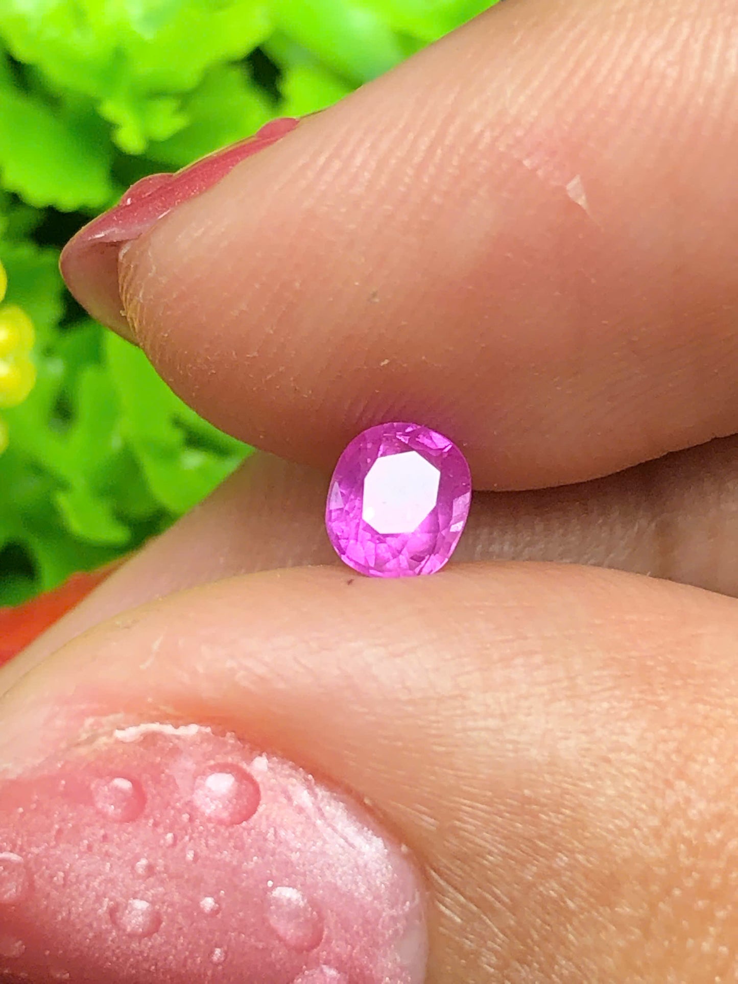 Natural pink silky Sapphire LucYen 0.43ct _05062623HG