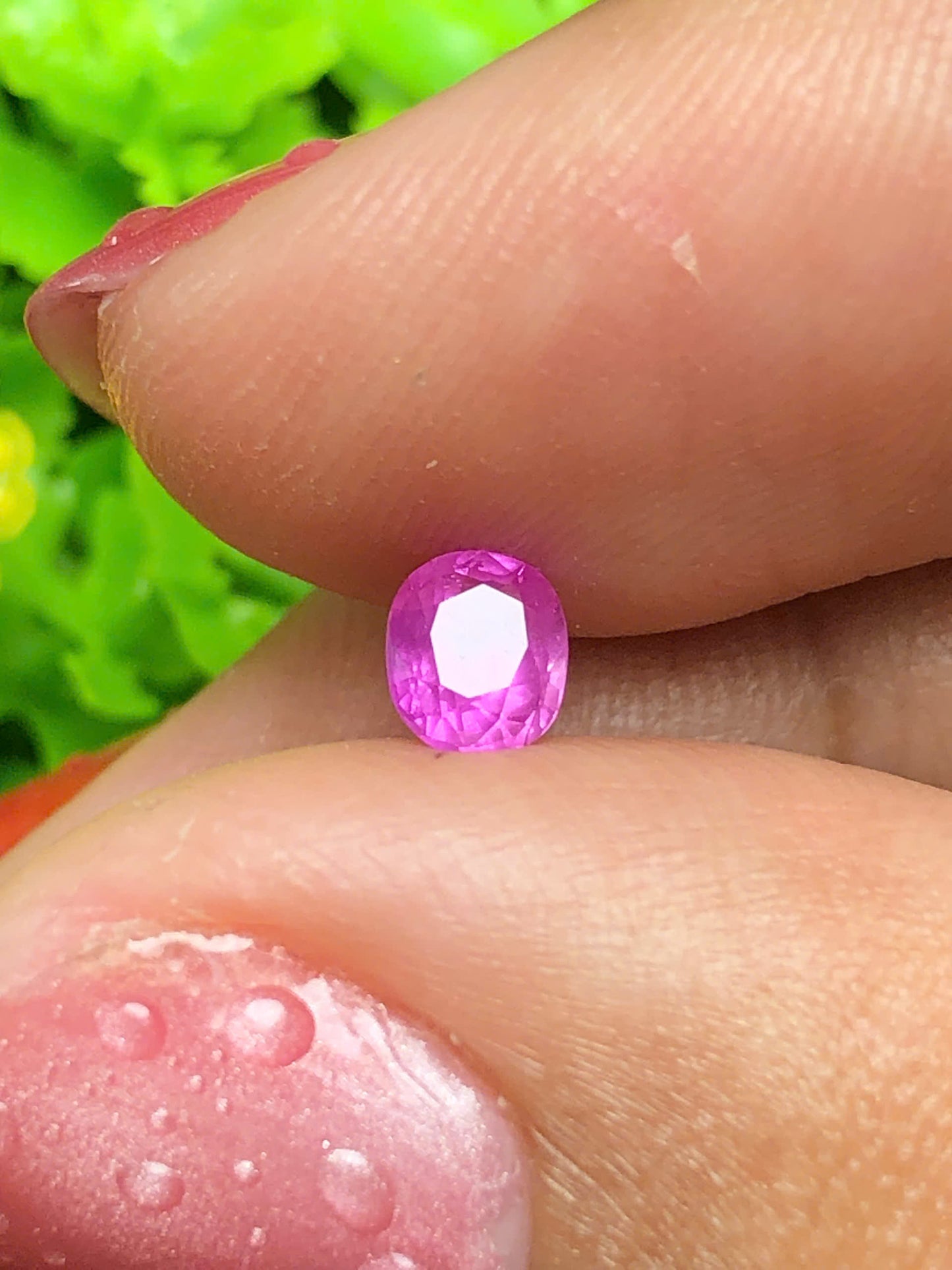 Natural pink silky Sapphire LucYen 0.43ct _05062623HG