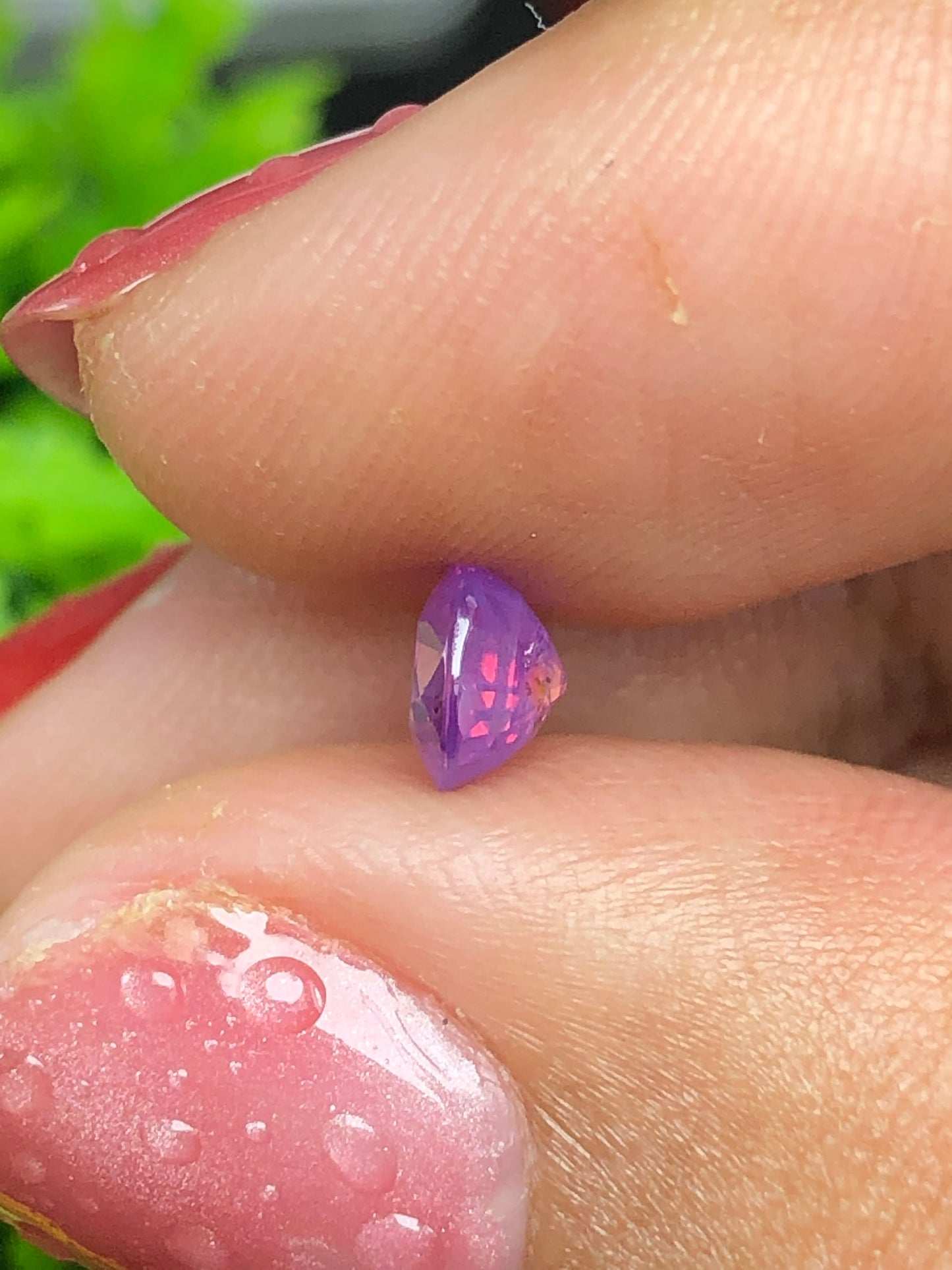 Natural pink silky Sapphire LucYen 0.76ct _05062620HG