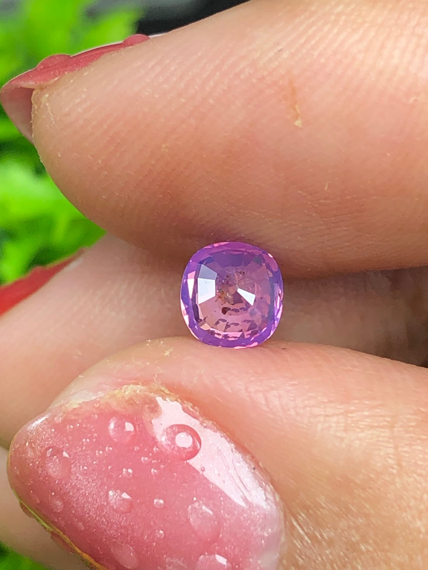 Natural pink silky Sapphire LucYen 0.76ct _05062620HG