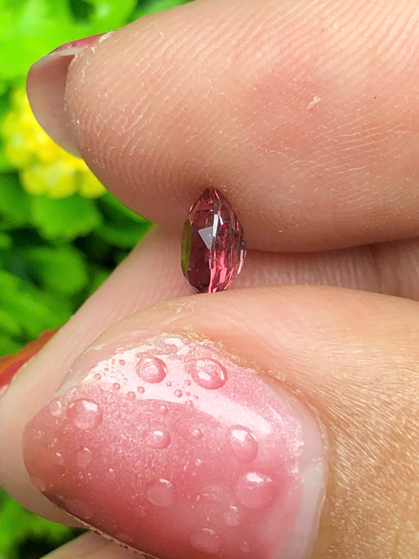 Natural Reddish orange spinel Luc Yen 0.87ct_ 10062609HU