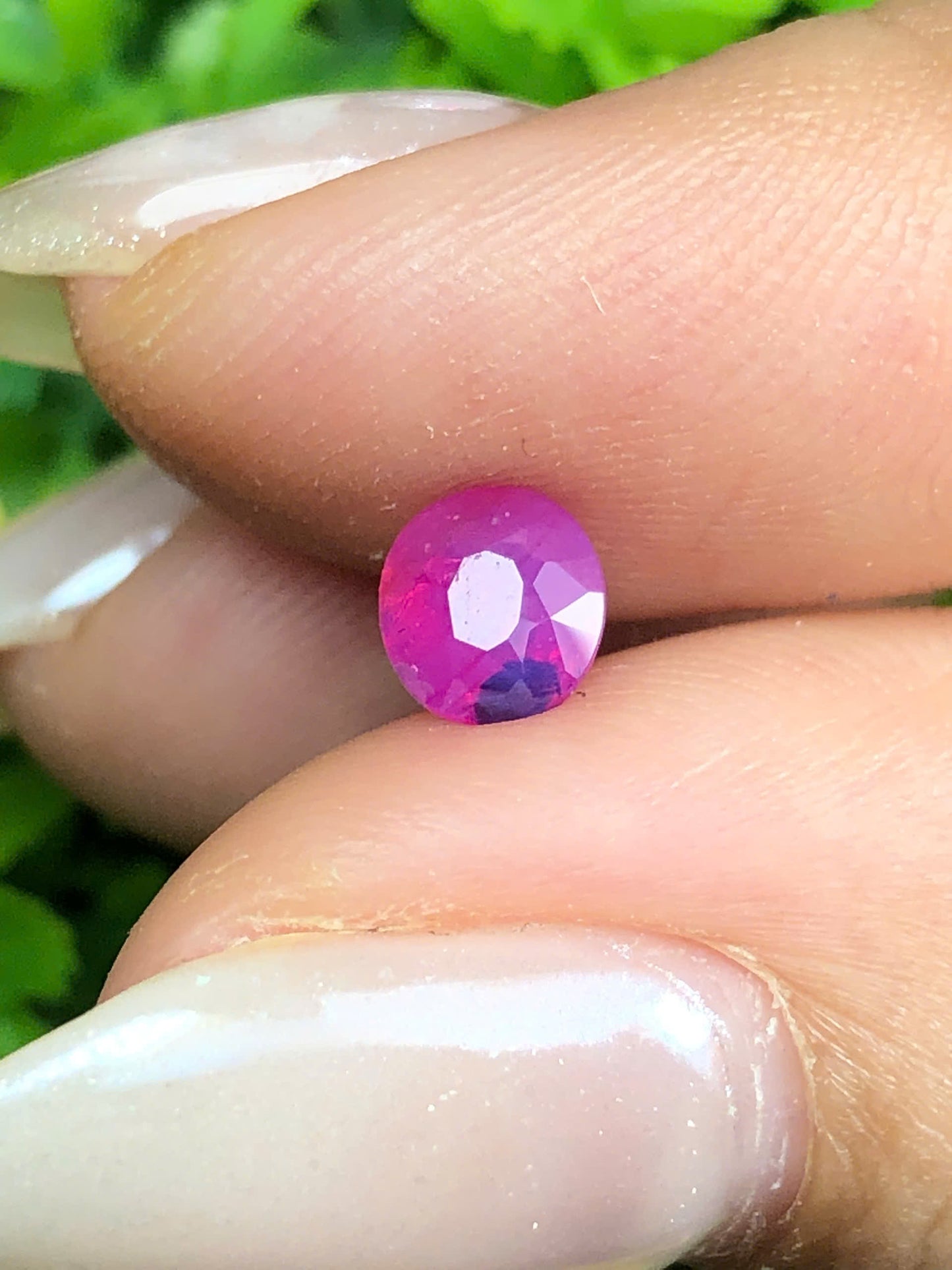Natural pink silky Sapphire LucYen 0.79ct _29062611HG