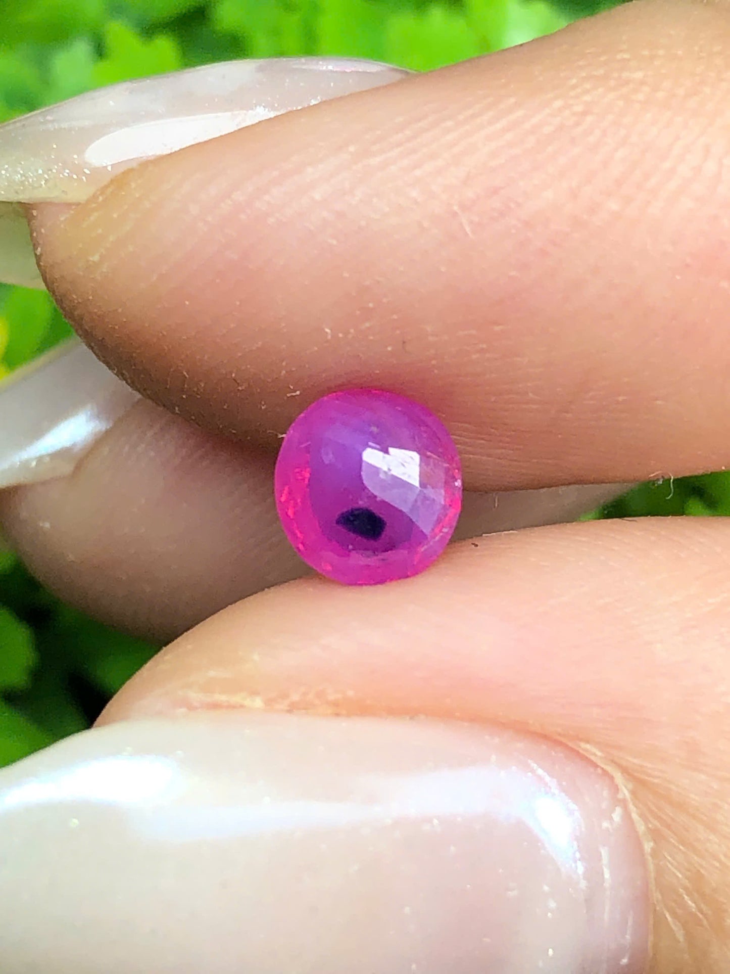 Natural pink silky Sapphire LucYen 0.79ct _29062611HG