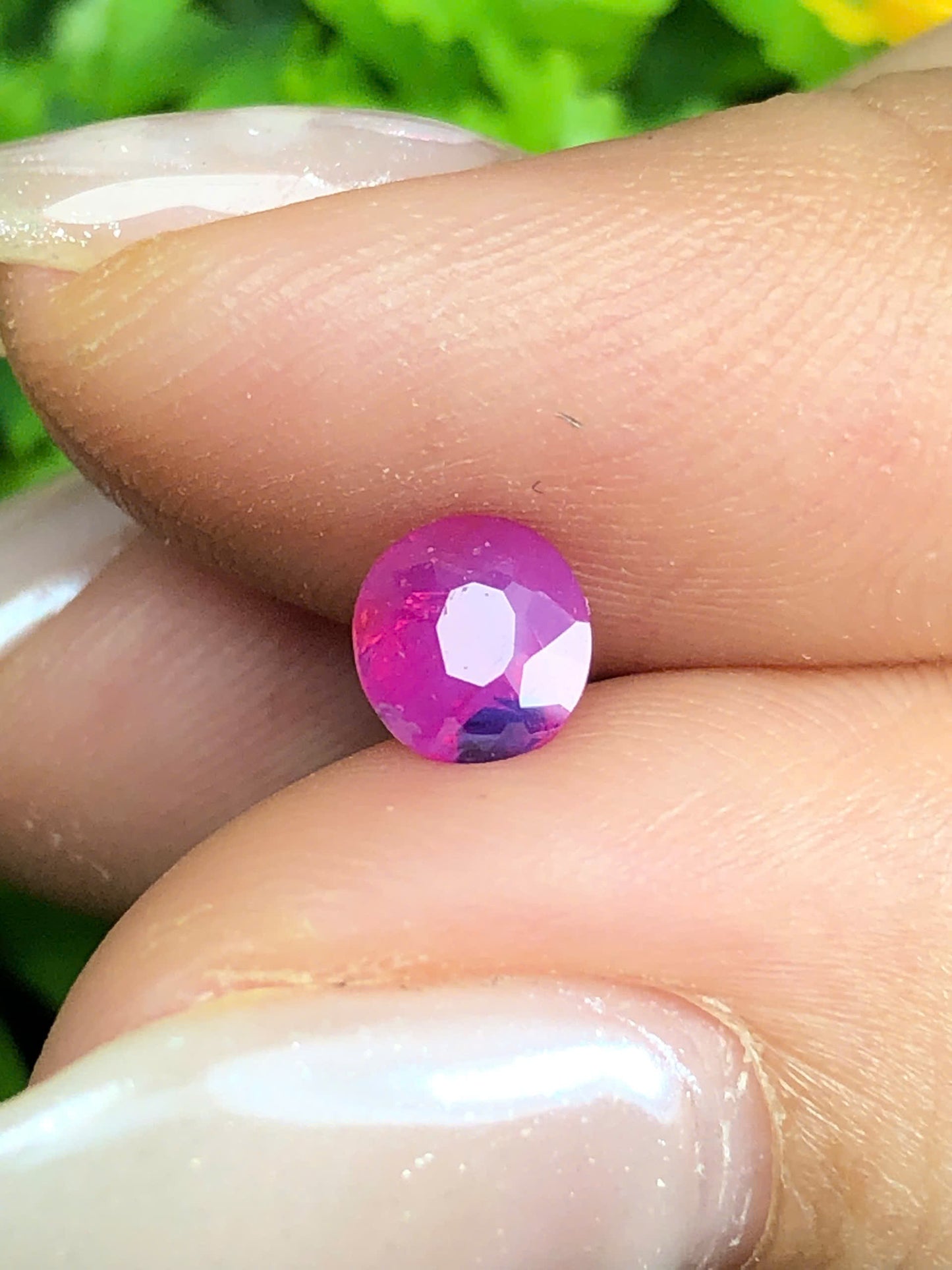 Natural pink silky Sapphire LucYen 0.79ct _29062611HG