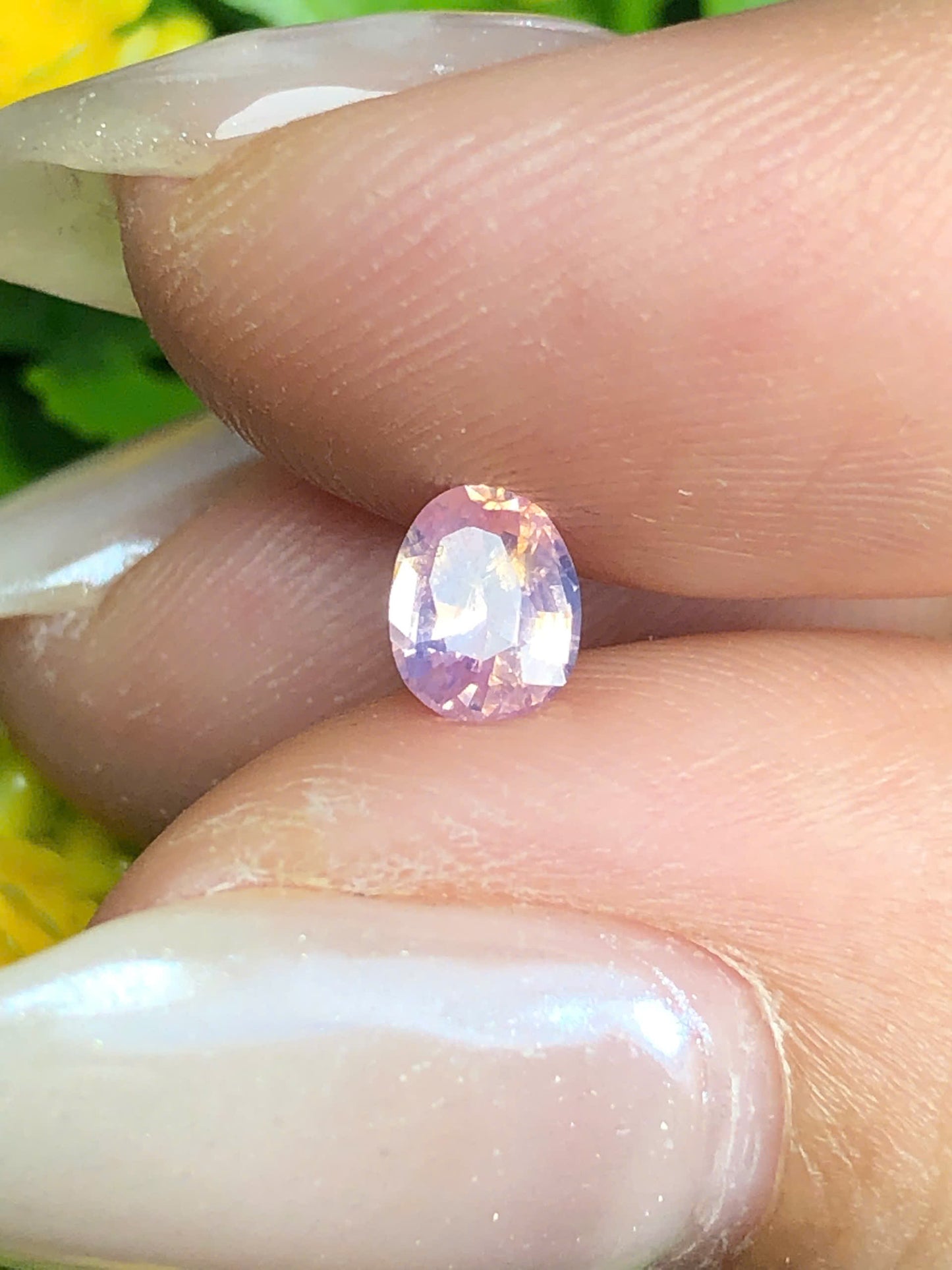 Natural pink silky Sapphire LucYen 0.49ct_29062603HG