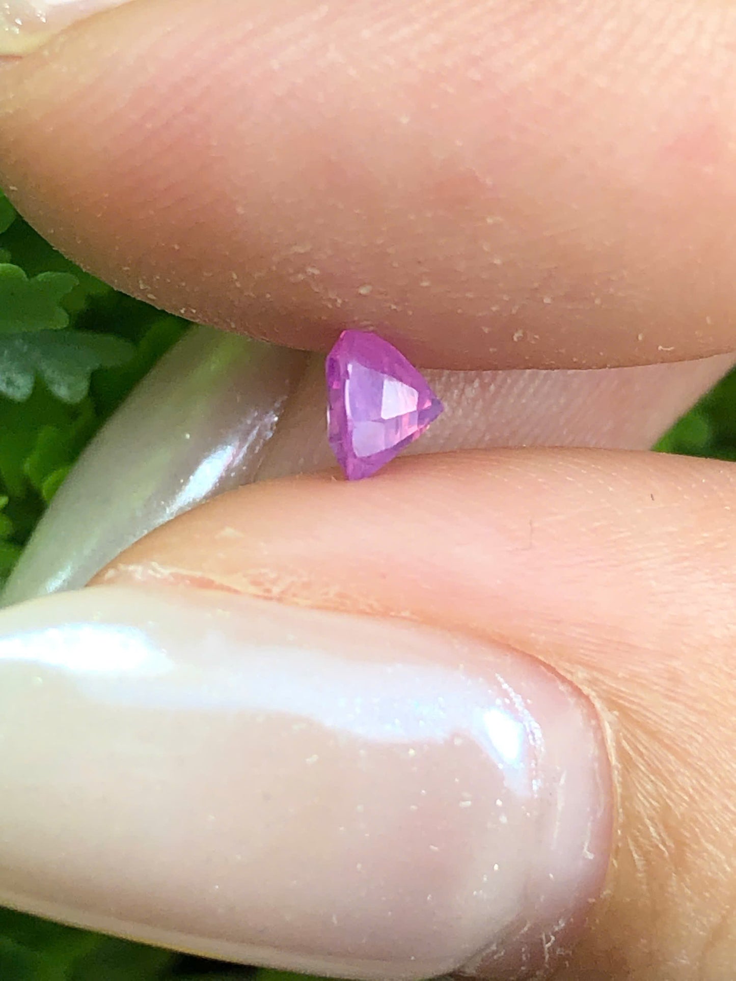 Natural Pink silky sapphire _ 30062623HU