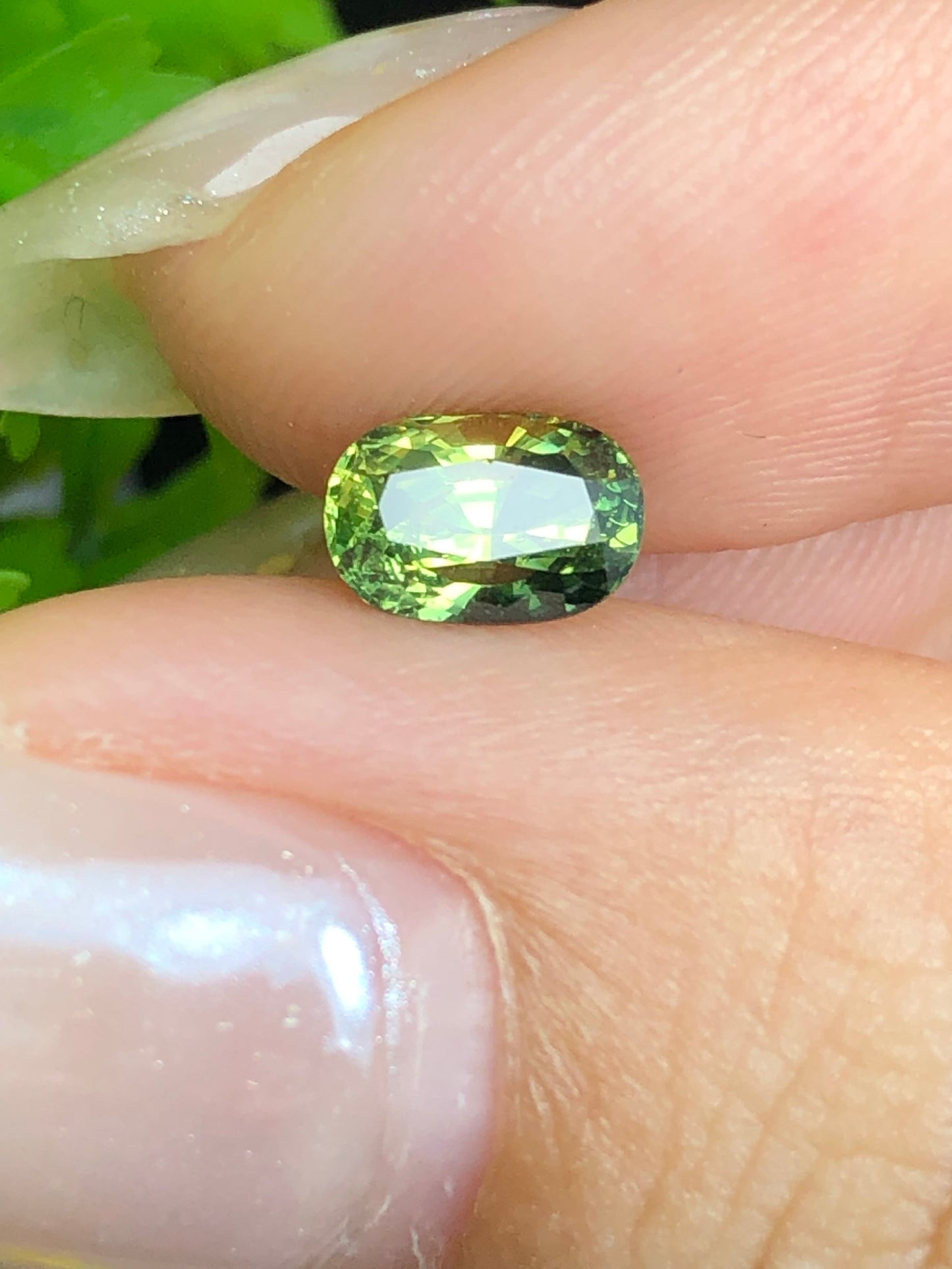 Natural Green sapphire Phan Thiet  1.09ct_ 05072626 HG